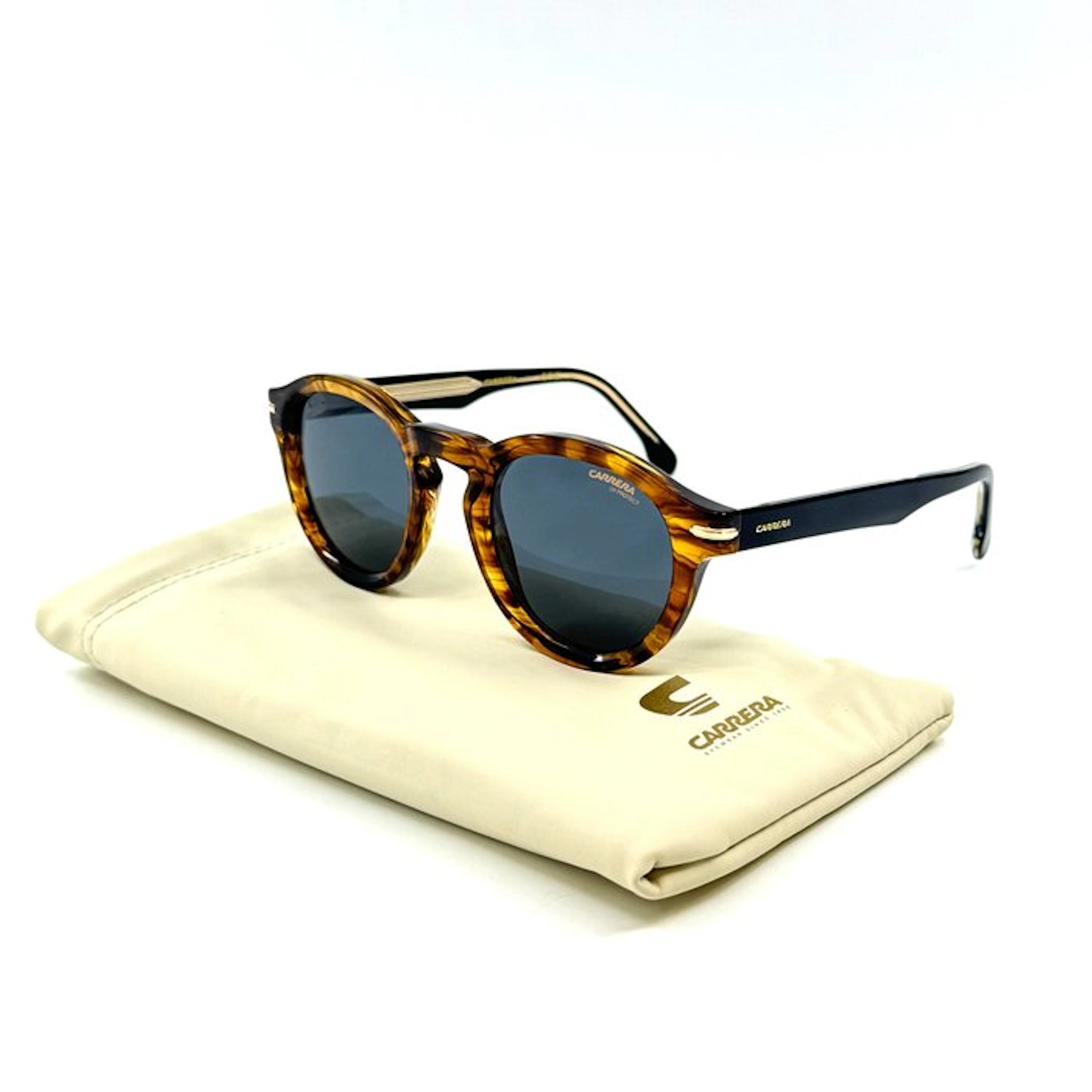 Carrera - *NEW* - NO RESERVE - Brown Acetate - Grey Lenses - Sunglasses
