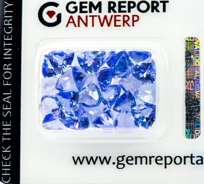 No reserve price - 26 pcs Tanzanite - 9.87 ct - Gem...