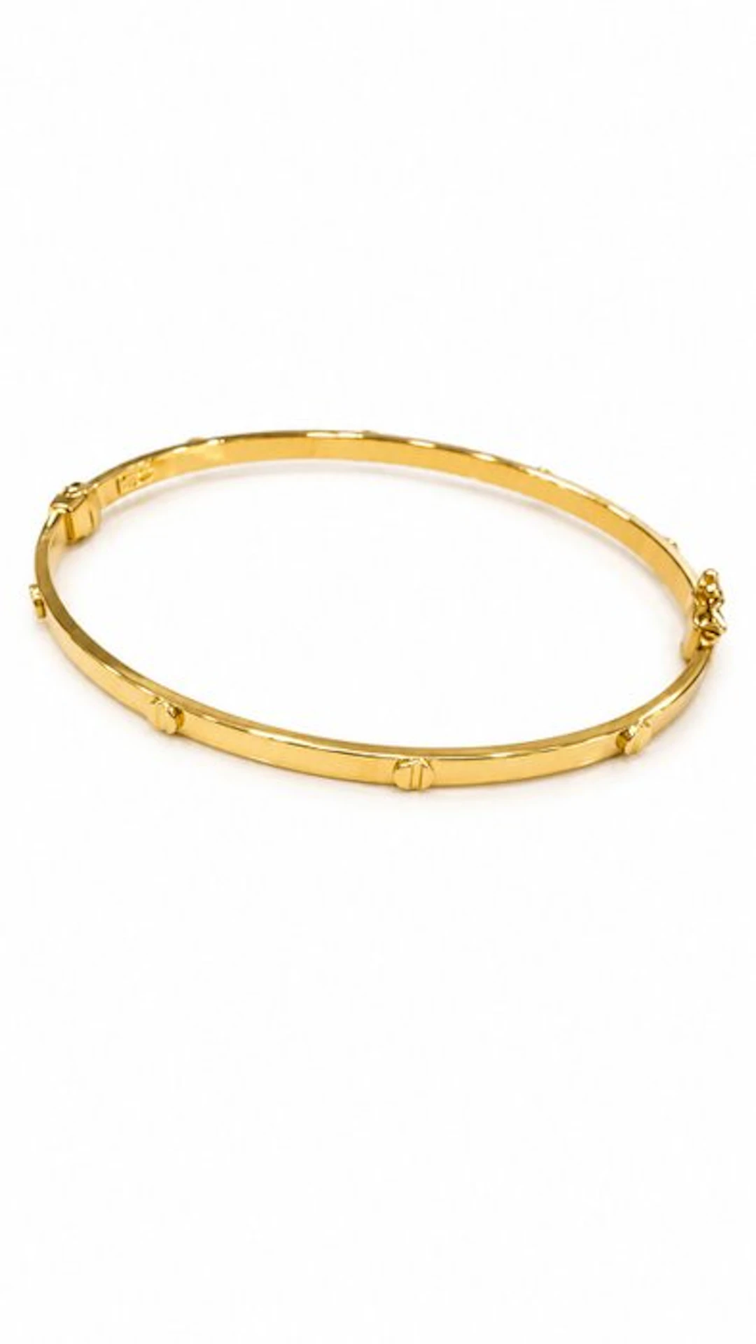 Bracelet - 18 kt. Yellow gold - Br Rigido 6 cm 5.40 g