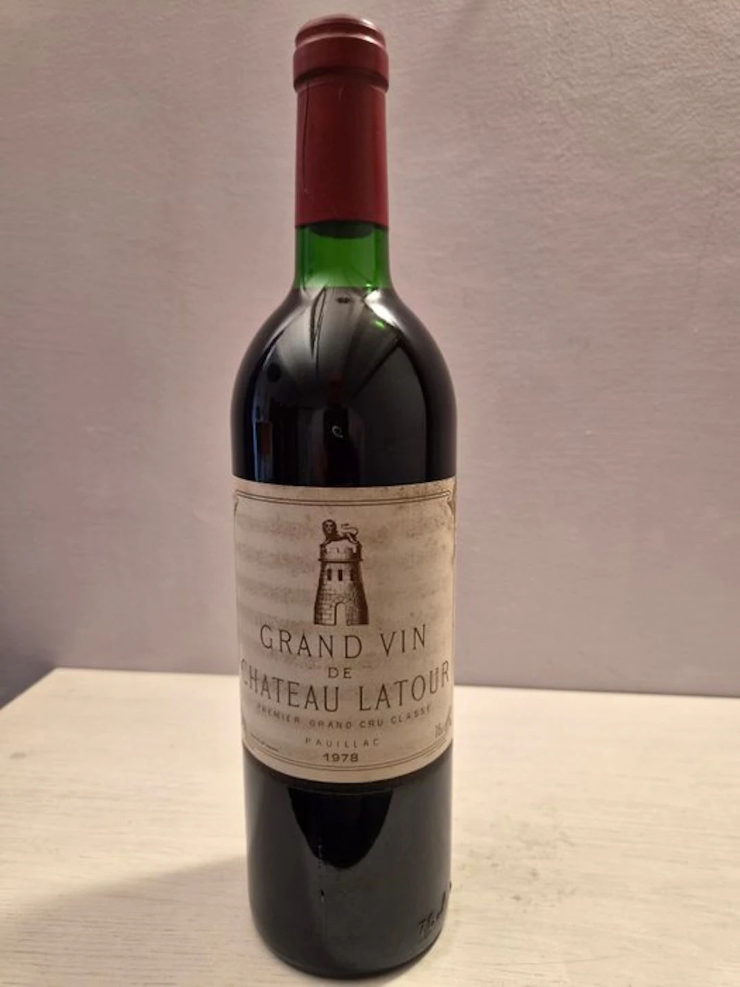 1978 Chateau Latour - Pauillac 1er Grand Cru Classé - 1 Bottle (0.75L)