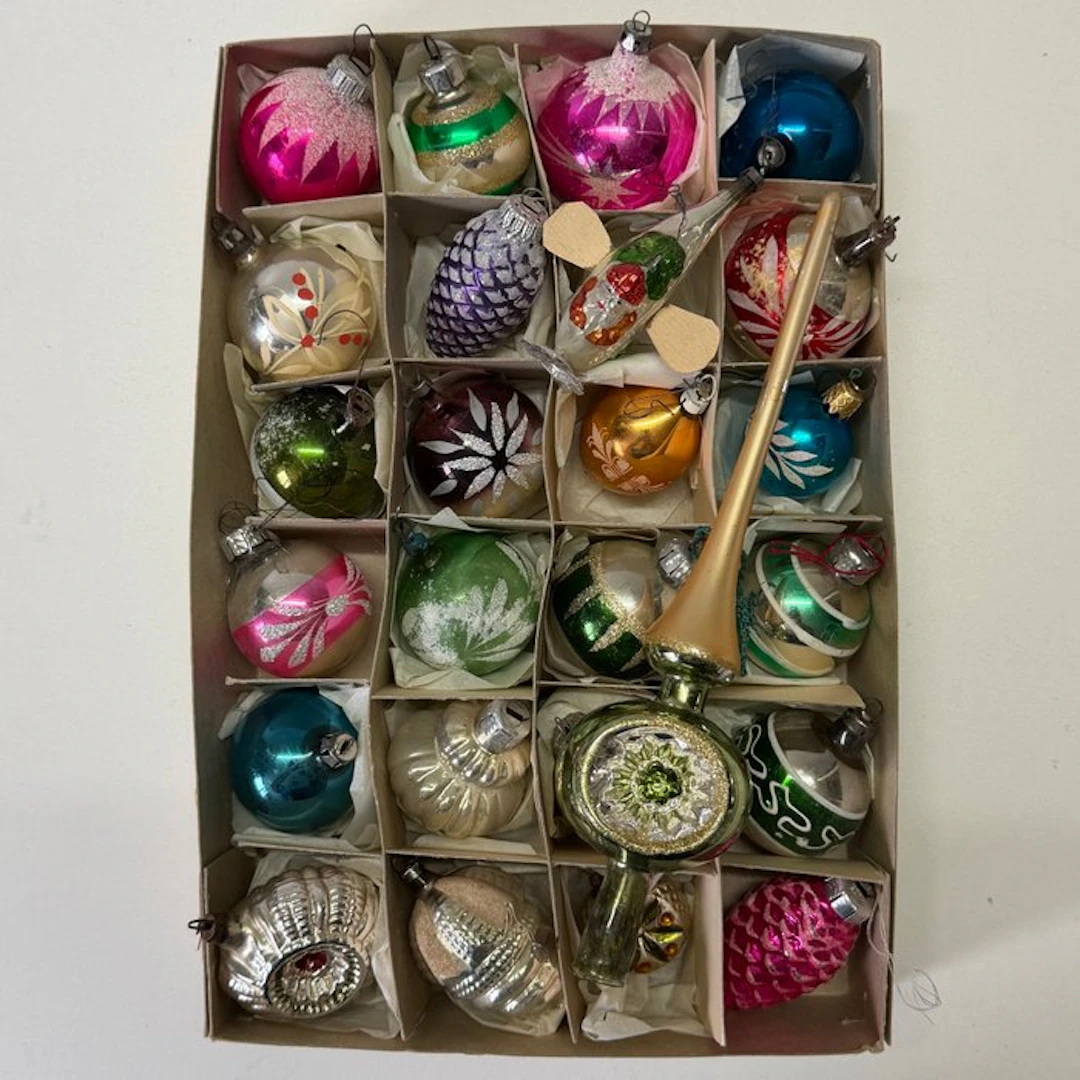 Christmas decoration (25) - Glass, Metal