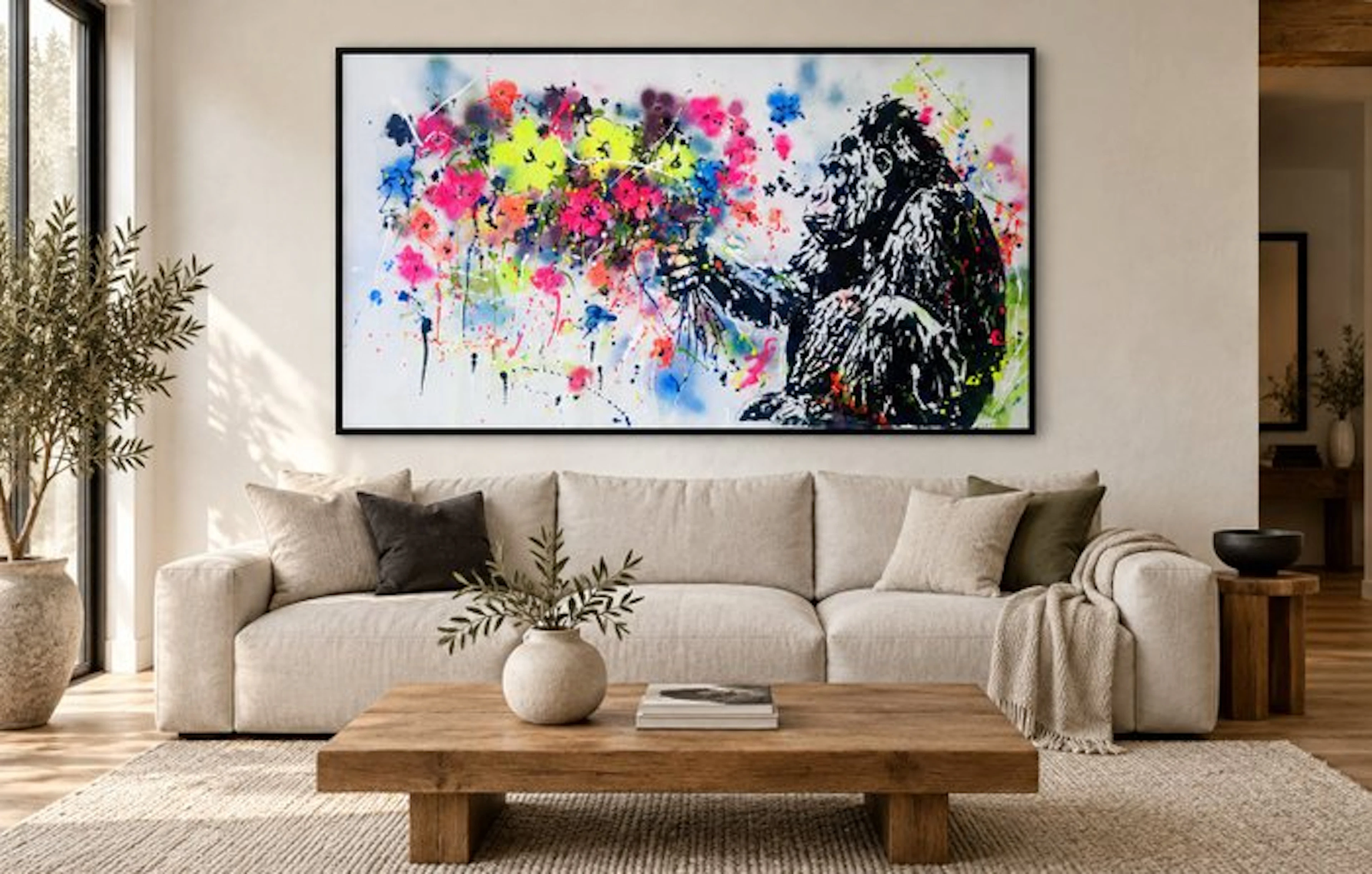 POPLEA - - MON GORILLE A MOI XXL— POPLEA 200x100cm