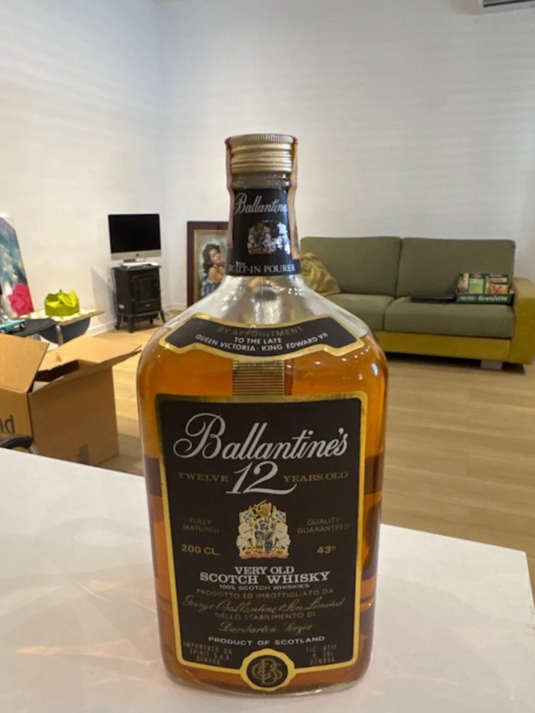 Ballantine's 12 years old - b. 1970s - 200cl