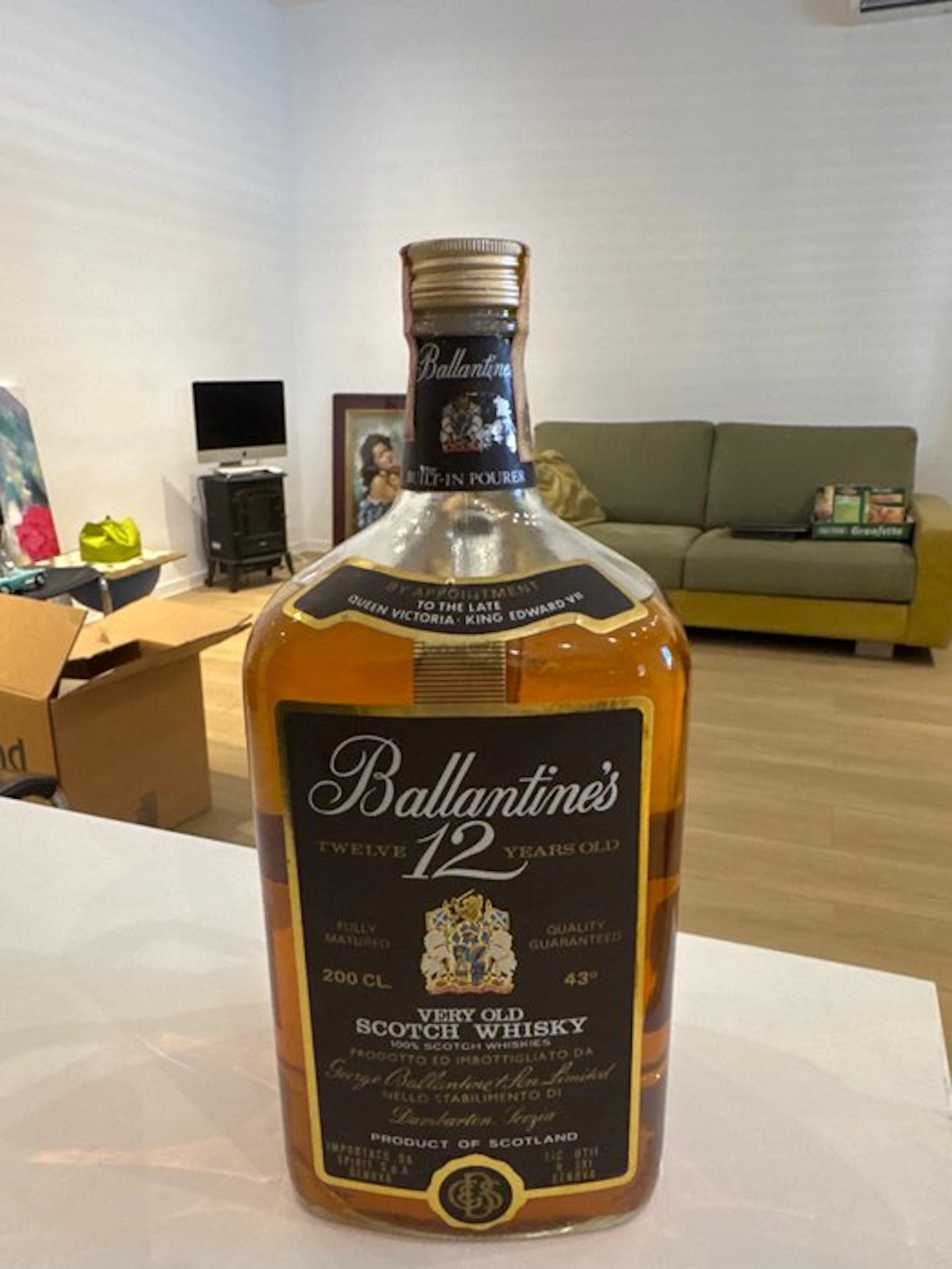 Ballantine's 12 years old - b. 1970s - 200cl