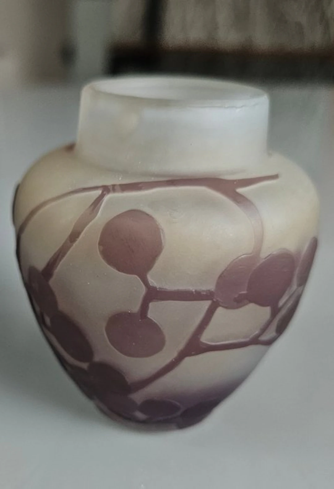Emile Gallé - Vase - Glass - Art Nouveau