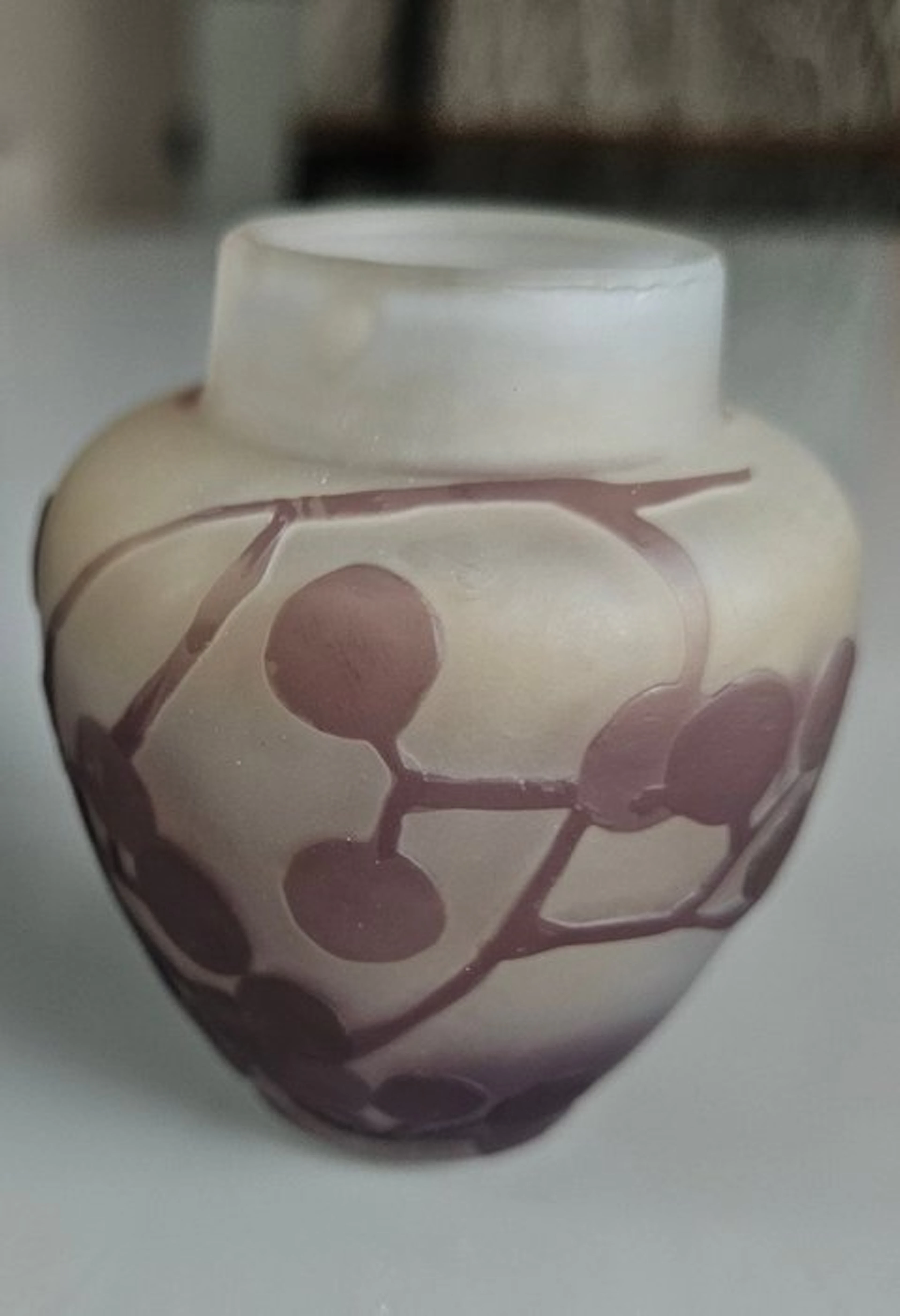 Emile Gallé - Vase - Glass - Art Nouveau
