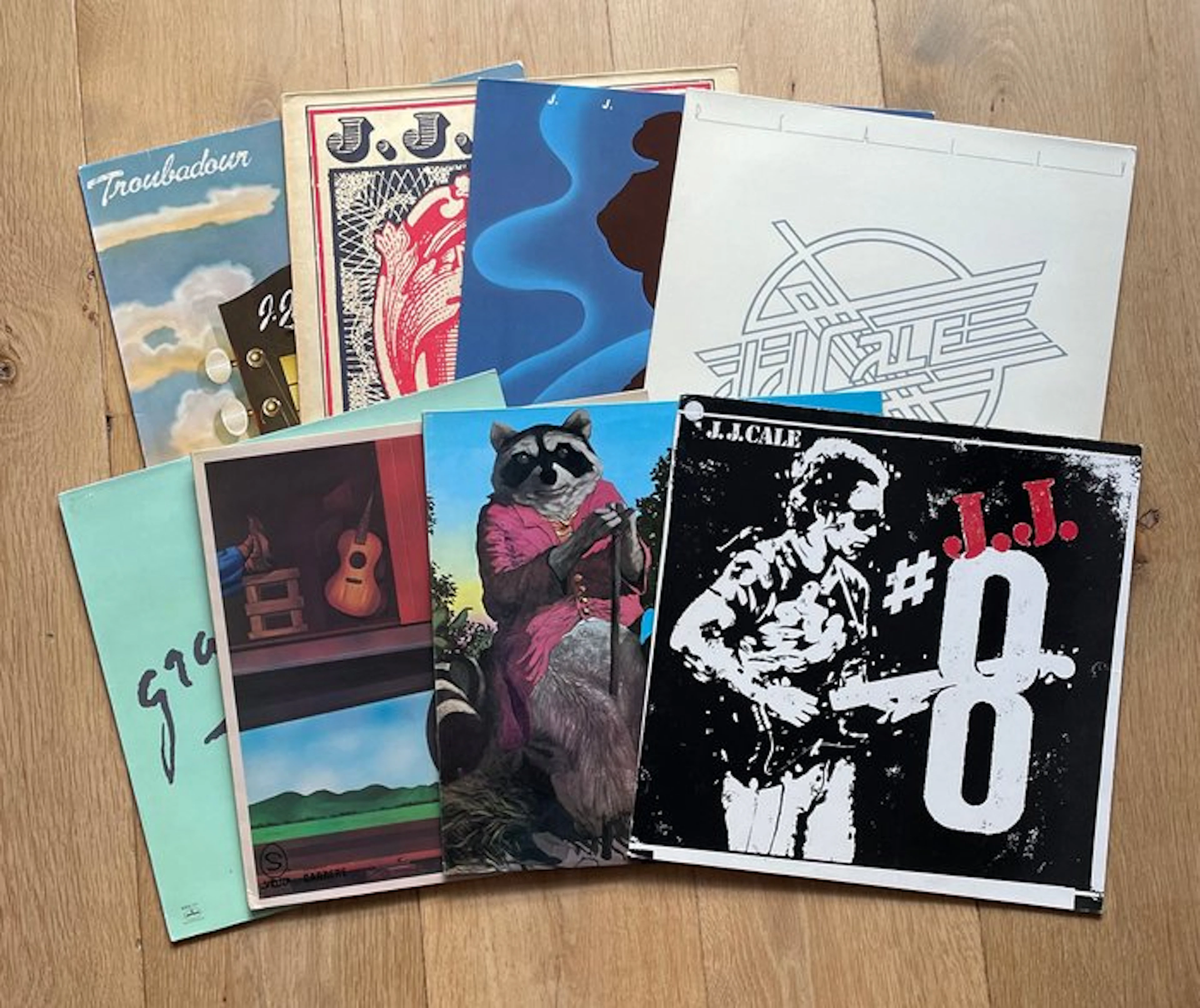 J.J. Cale - His first 8 albums on vinyl - Vinyl record - 1975