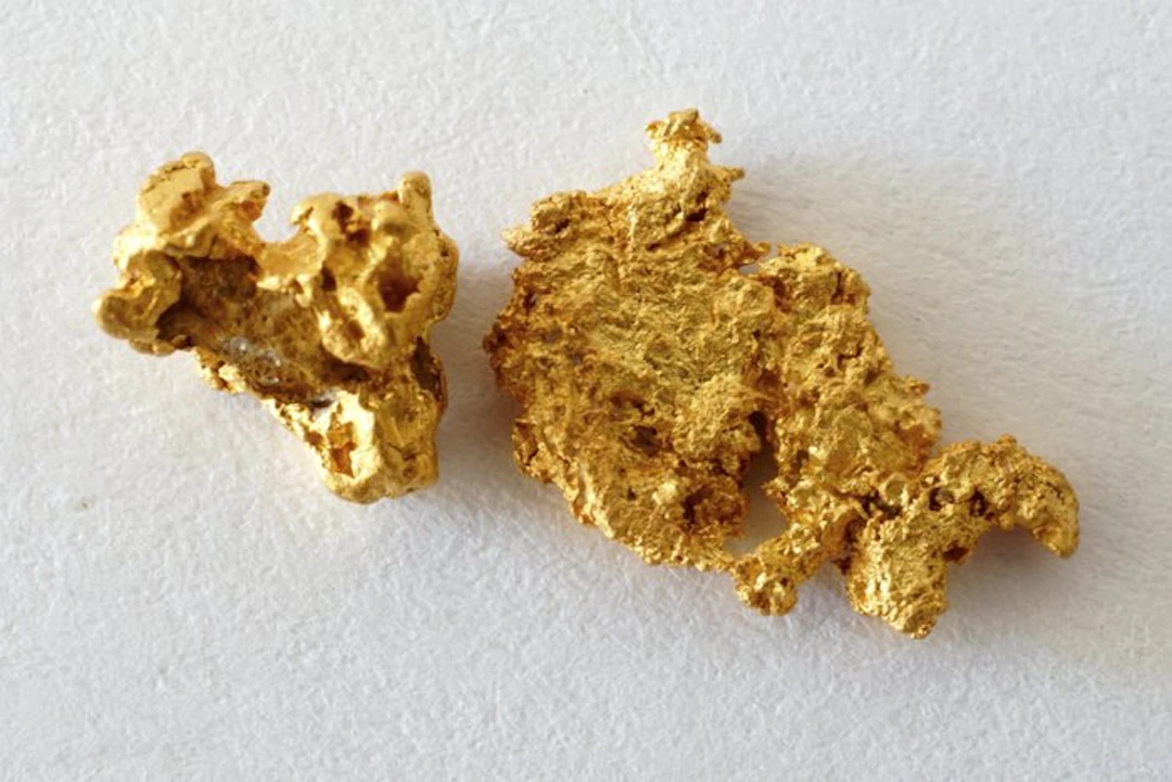 Gold Mauritanian Nuggets 1.290 grams- 1.29 g - (2)