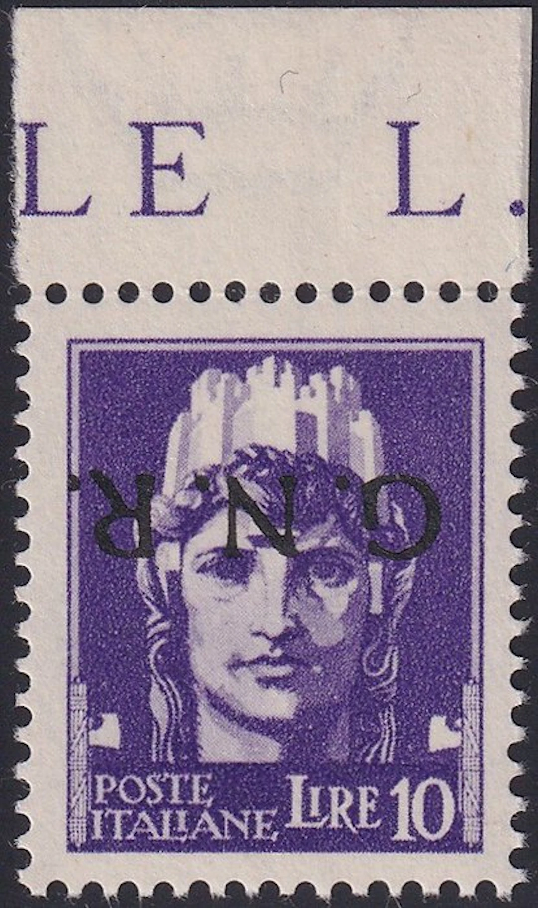 Republican National Guard 1943 - Verona issue 10 lira