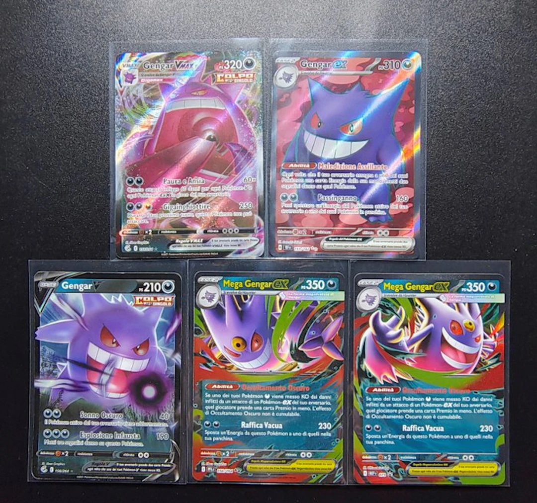 Pokémon - 5 Card - Gengar Collection - ITA