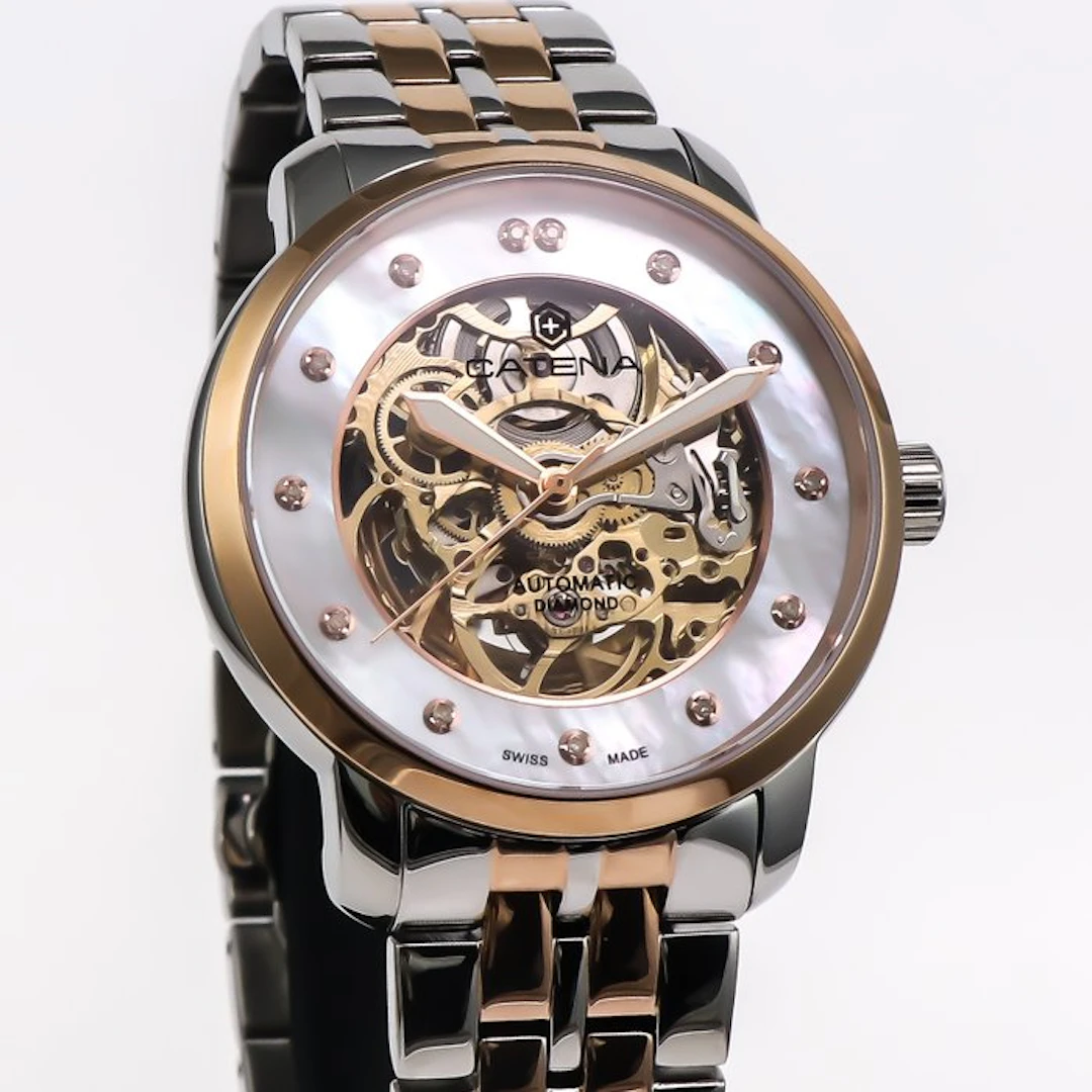 Catena - Skeleton Diamond Automatic Swiss Made Watch...