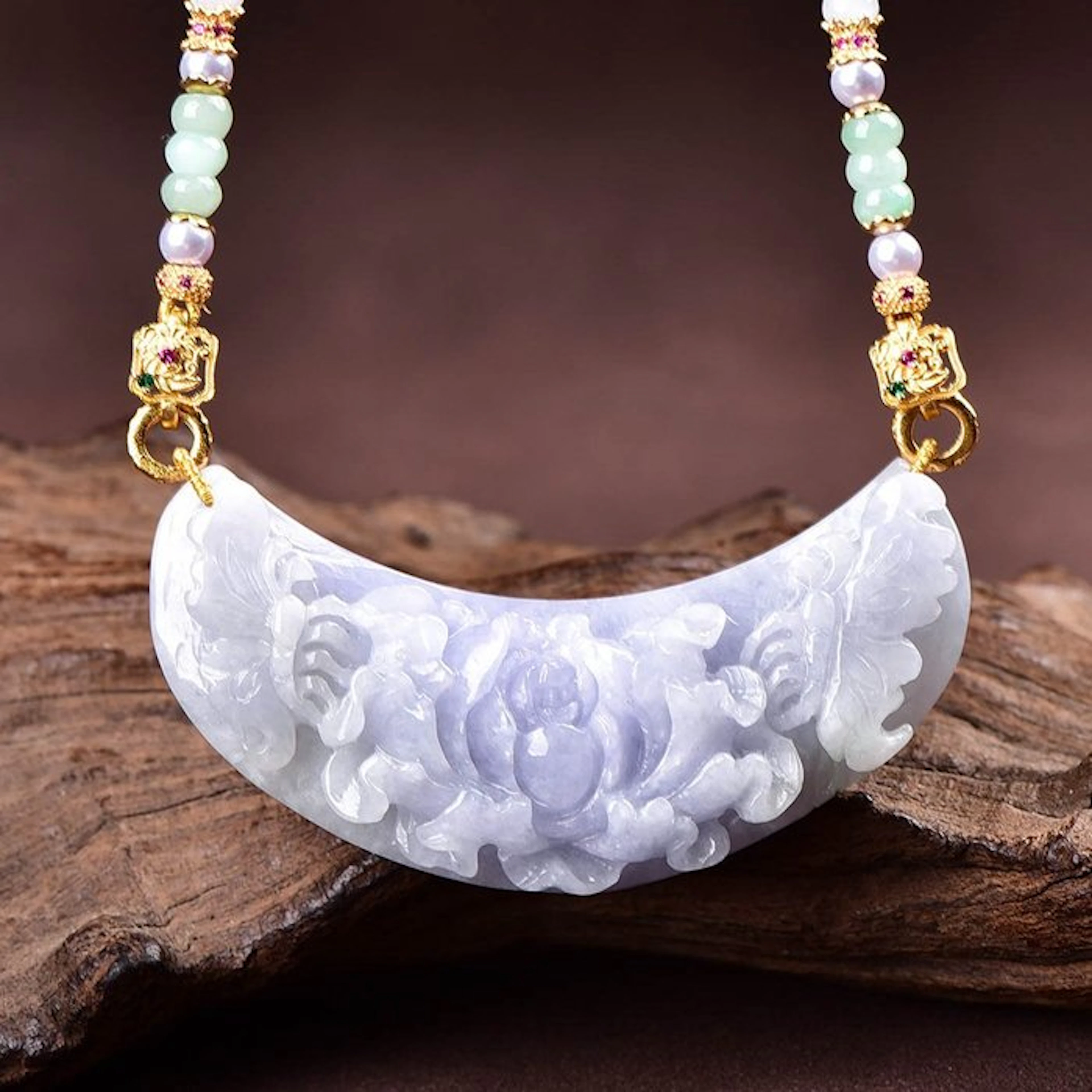 ALGT Certified - Huge and Masterful Natural Jadeite...