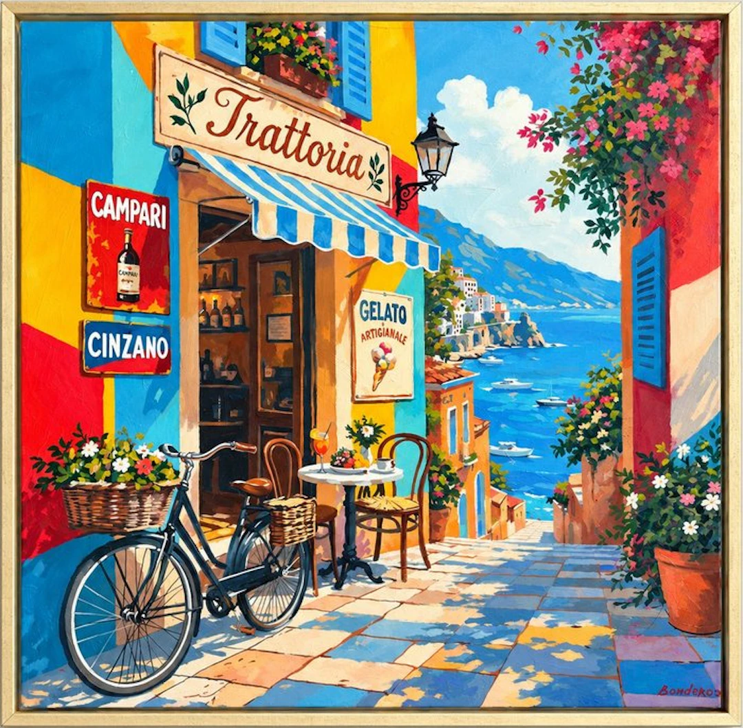 Bondero - A Sunny Trattoria by the Sea
