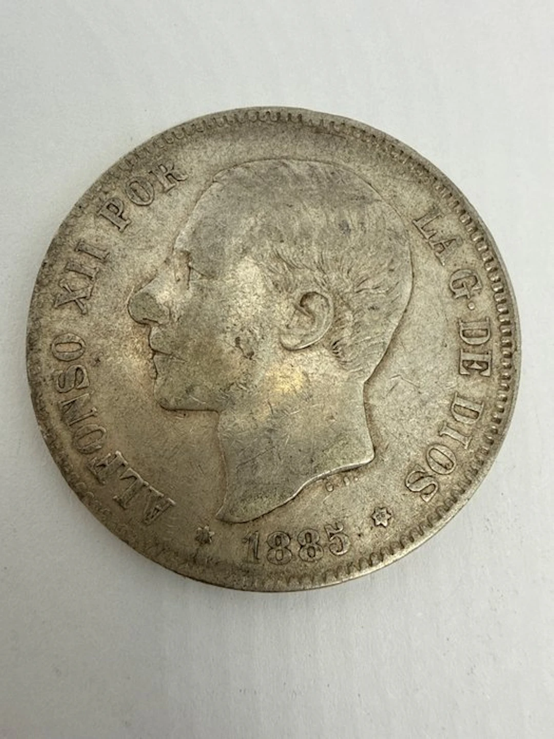 Spain. Alfonso XII. 1885 (No reserve price)