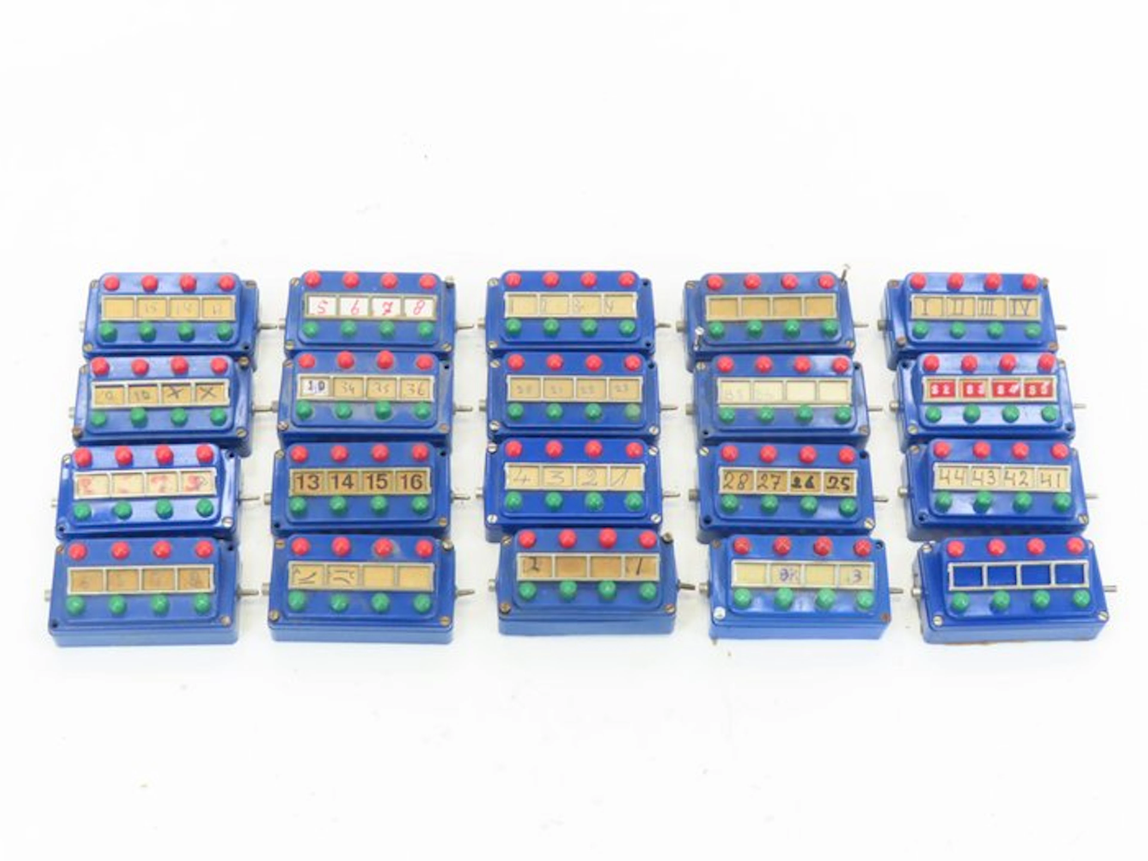 Märklin H0 - 7072 - Model train control unit (20) - 20x...