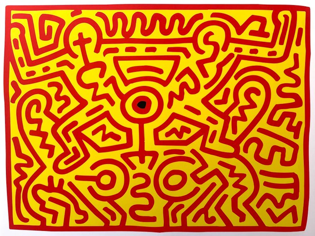 Keith Haring - Growing 3 - Giclée - Artestar licensed print - COA