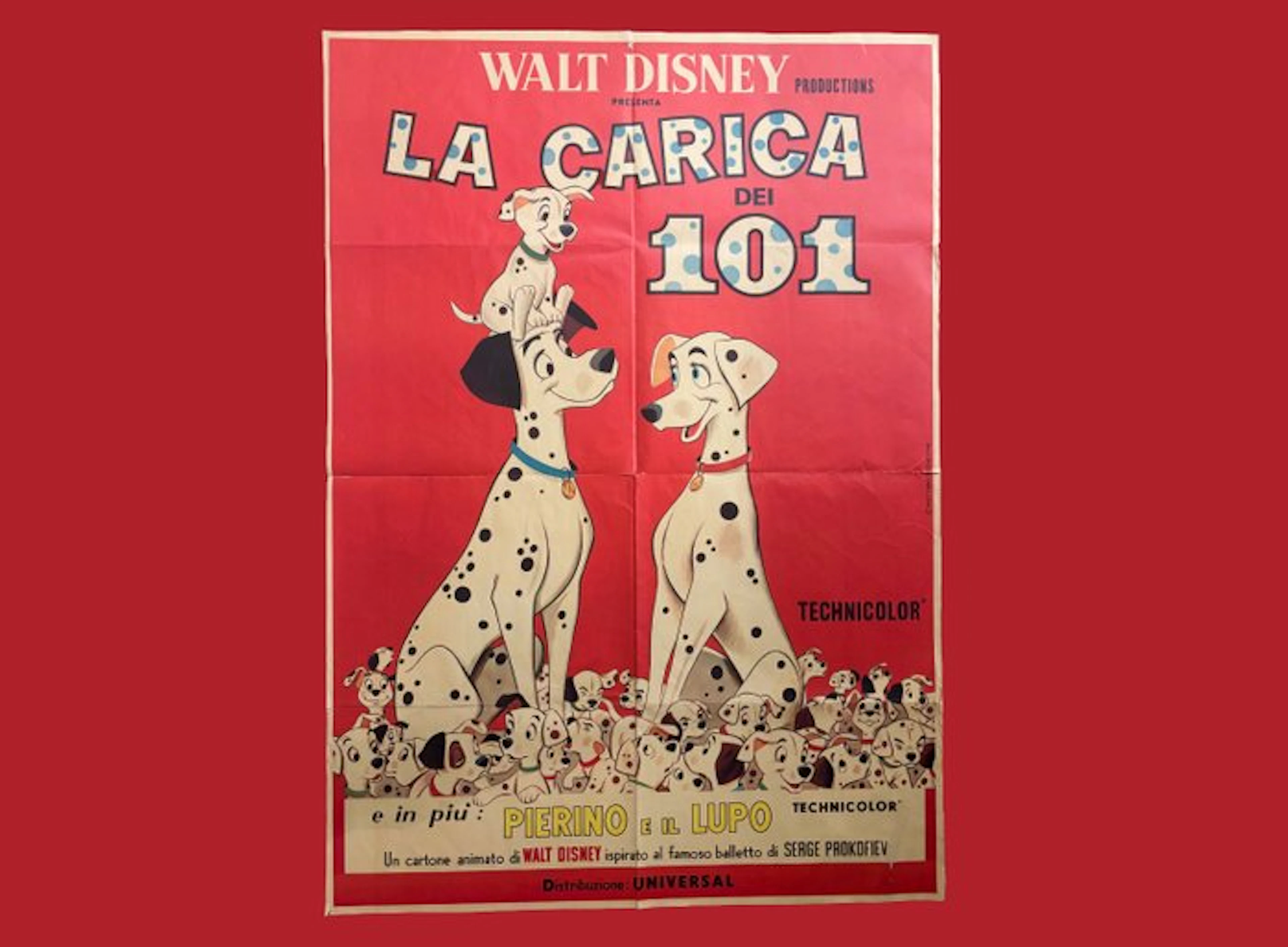 Walt Disney - First Edition Italia - La Carica dei 101, distribuzione Universal
