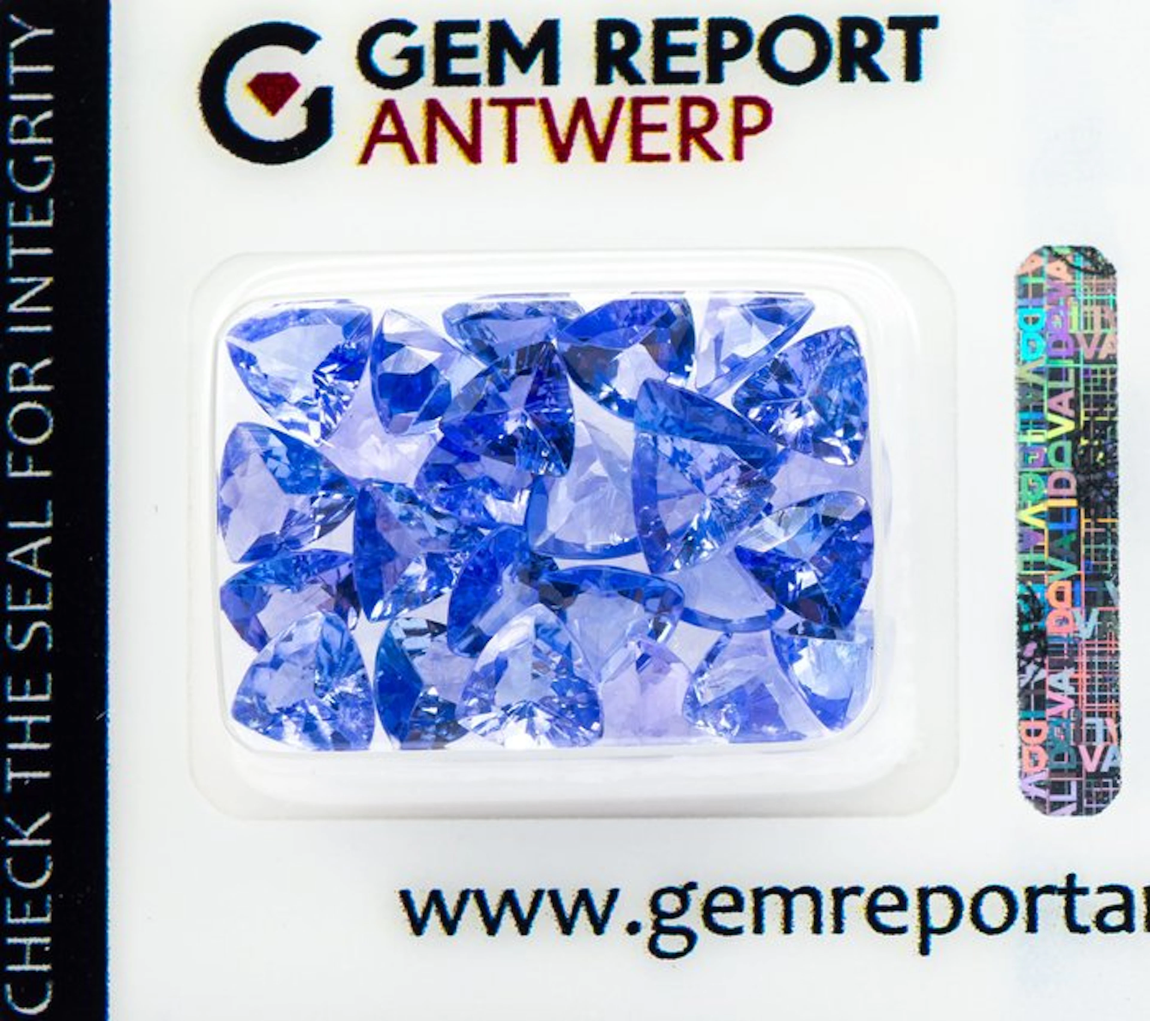 No reserve price - 26 pcs Tanzanite - 9.46 ct - Gem...
