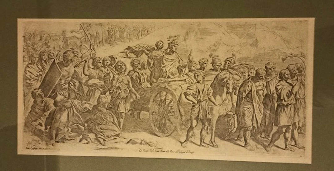 Giovanni Lanfranco (1582-1647) - Lo stesso Re sottomesso...