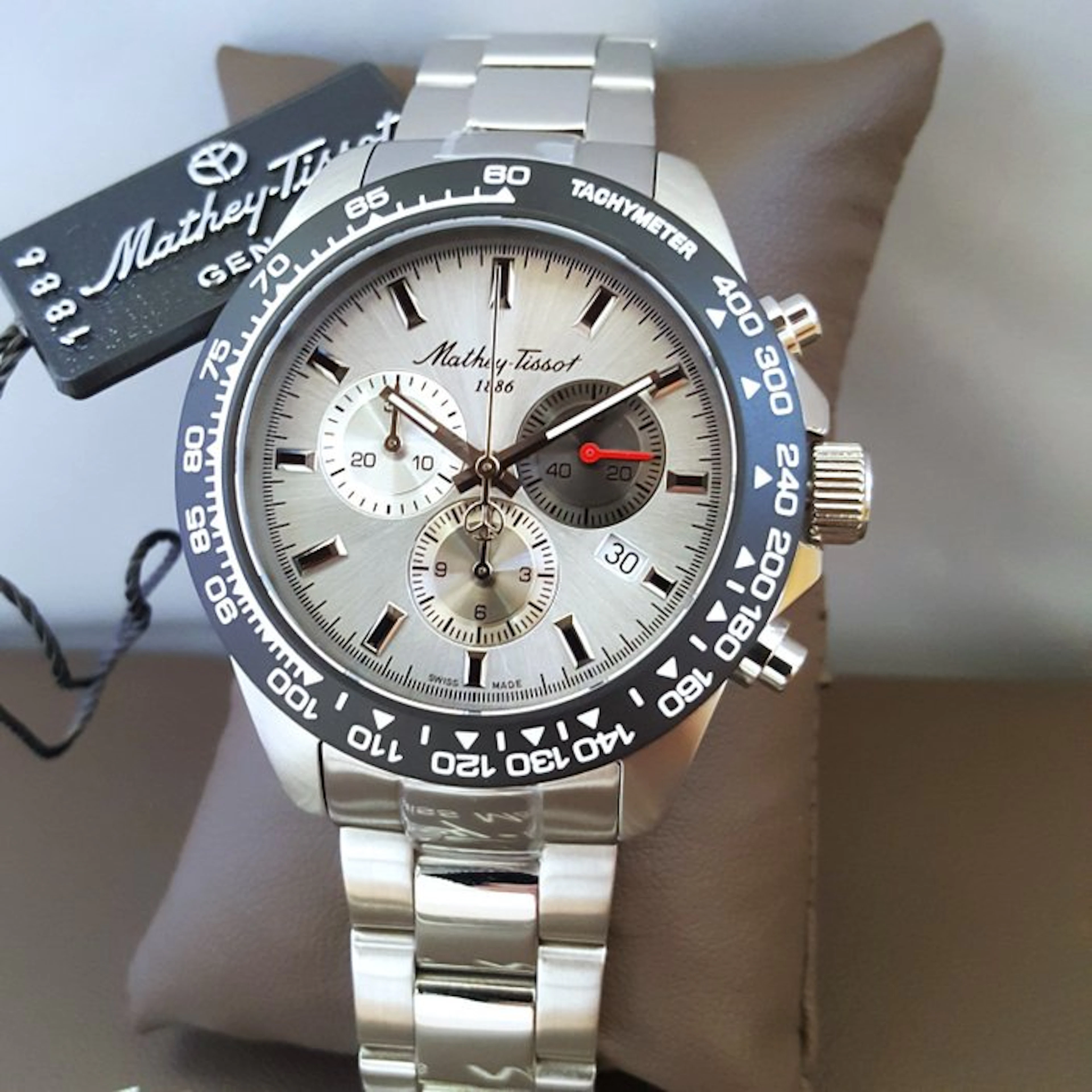 Mathey-Tissot - Chronograph - Panda - Multifunction...