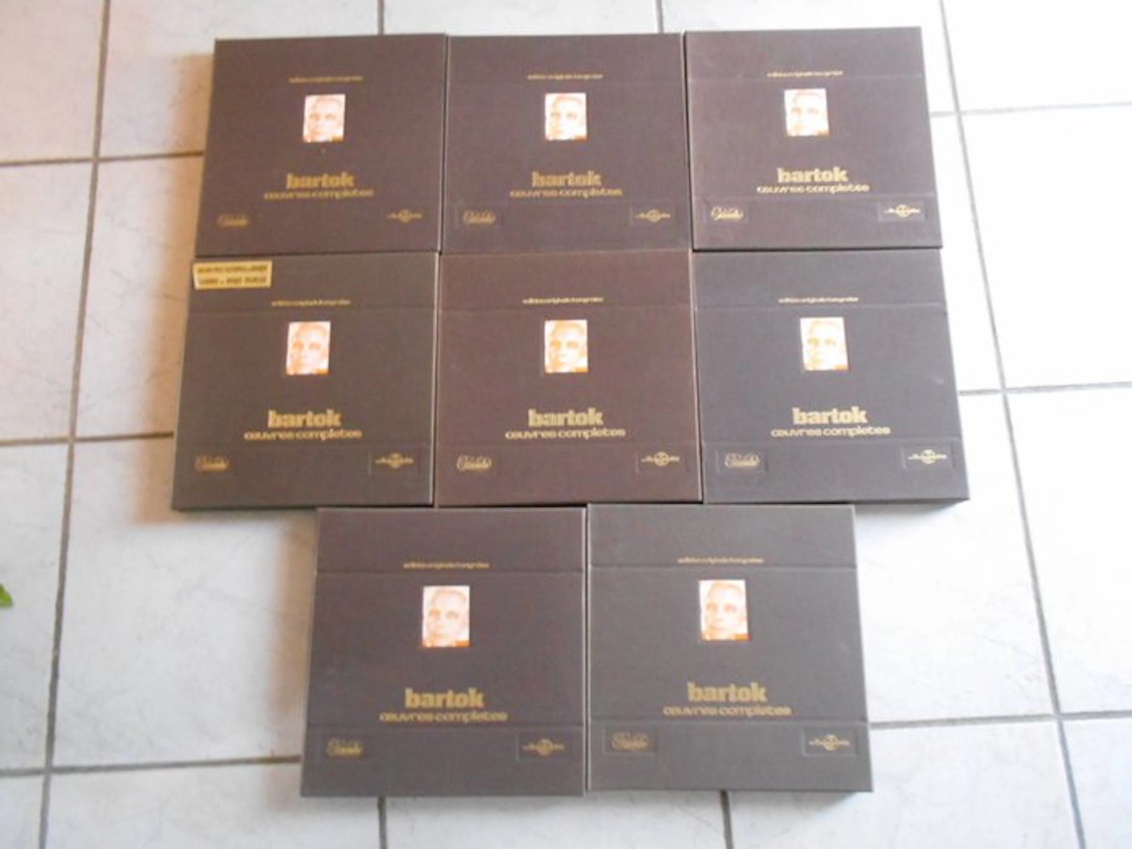 Bela Bartok - Œuvres Complètes - Volume 1-8 - 38 records...