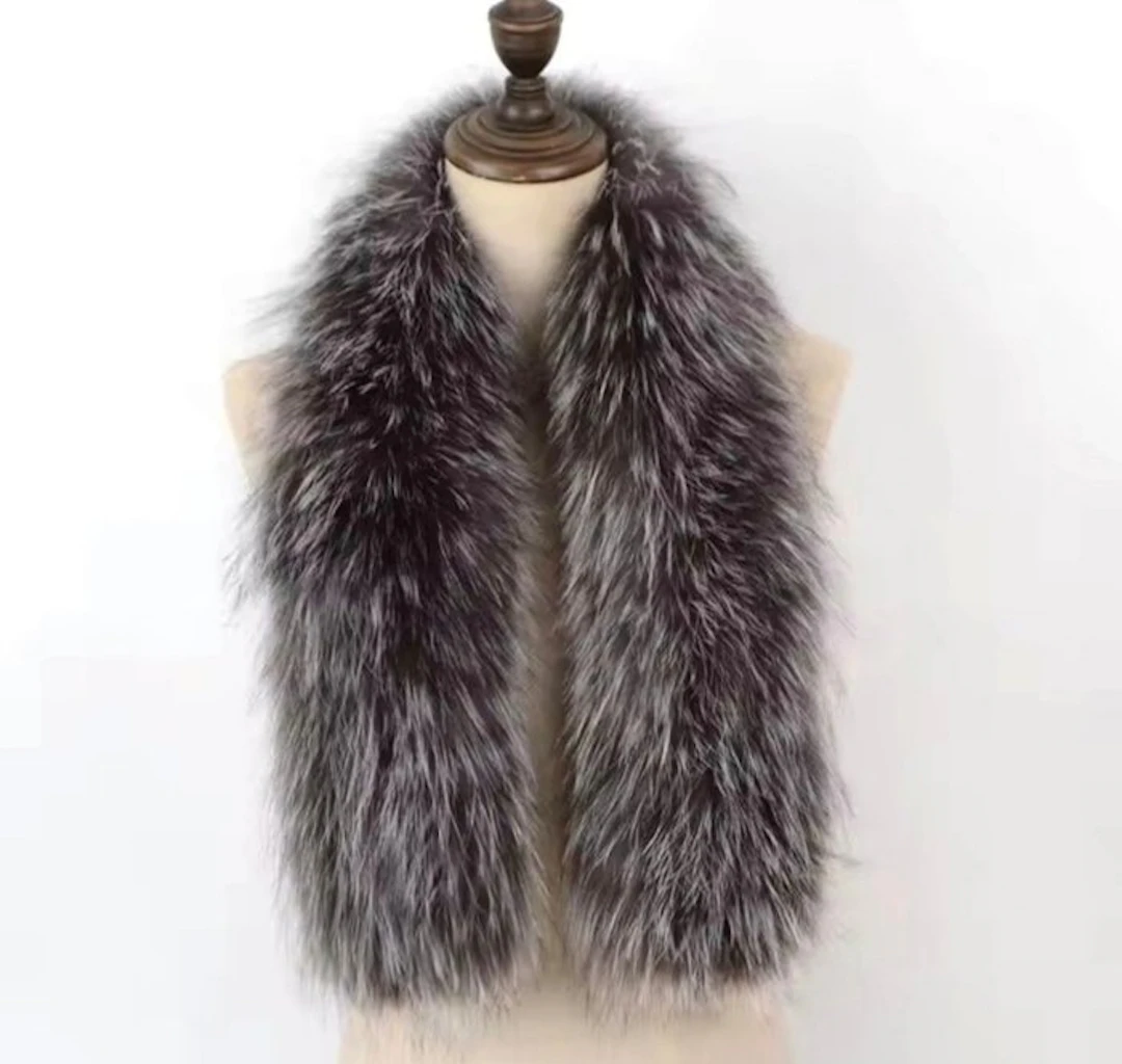 Artisan Furrier - Piel zorro plateado - Scarf
