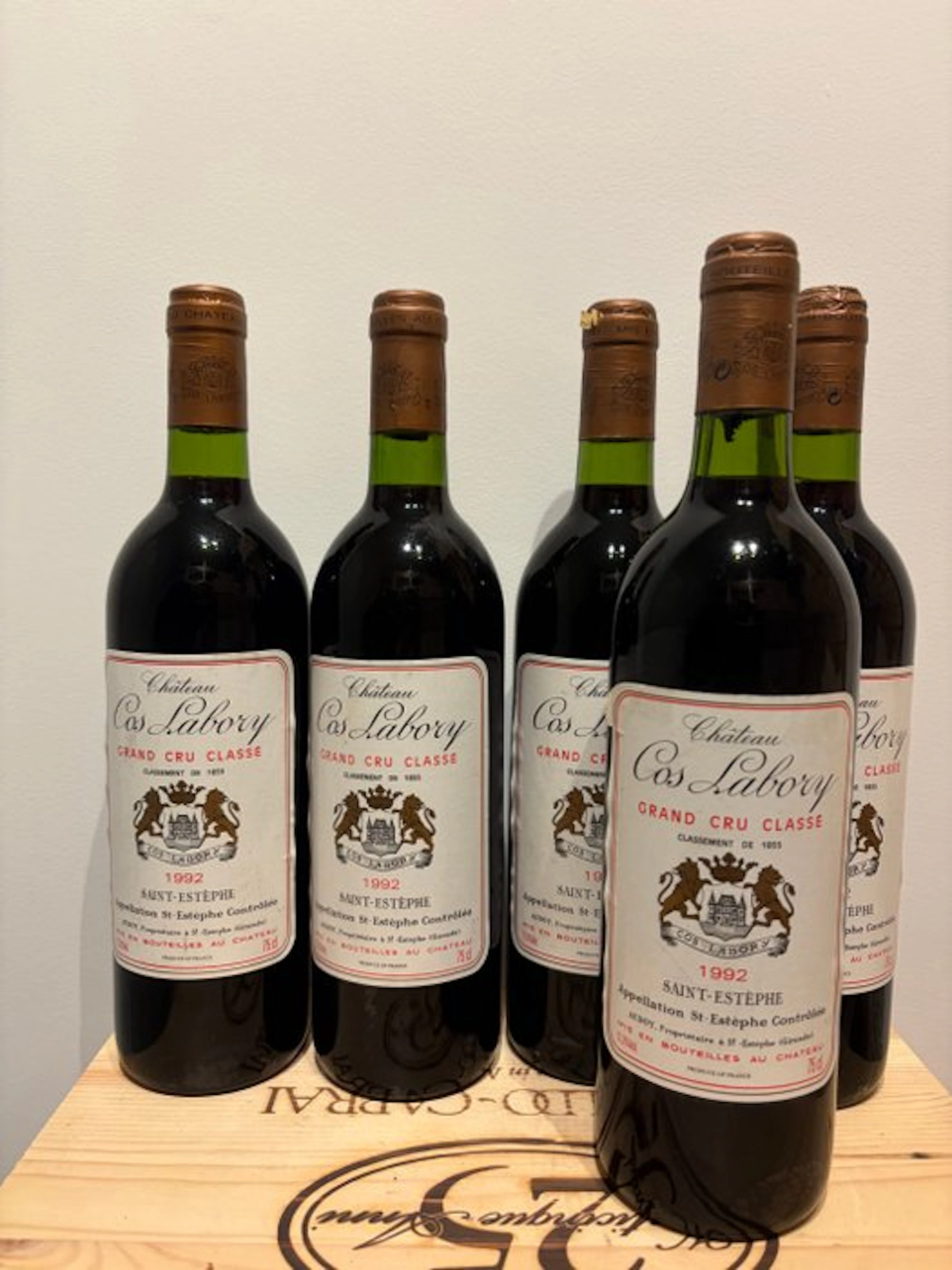 1992 Chateau Cos Labory - Saint-Estèphe 5ème Grand Cru...