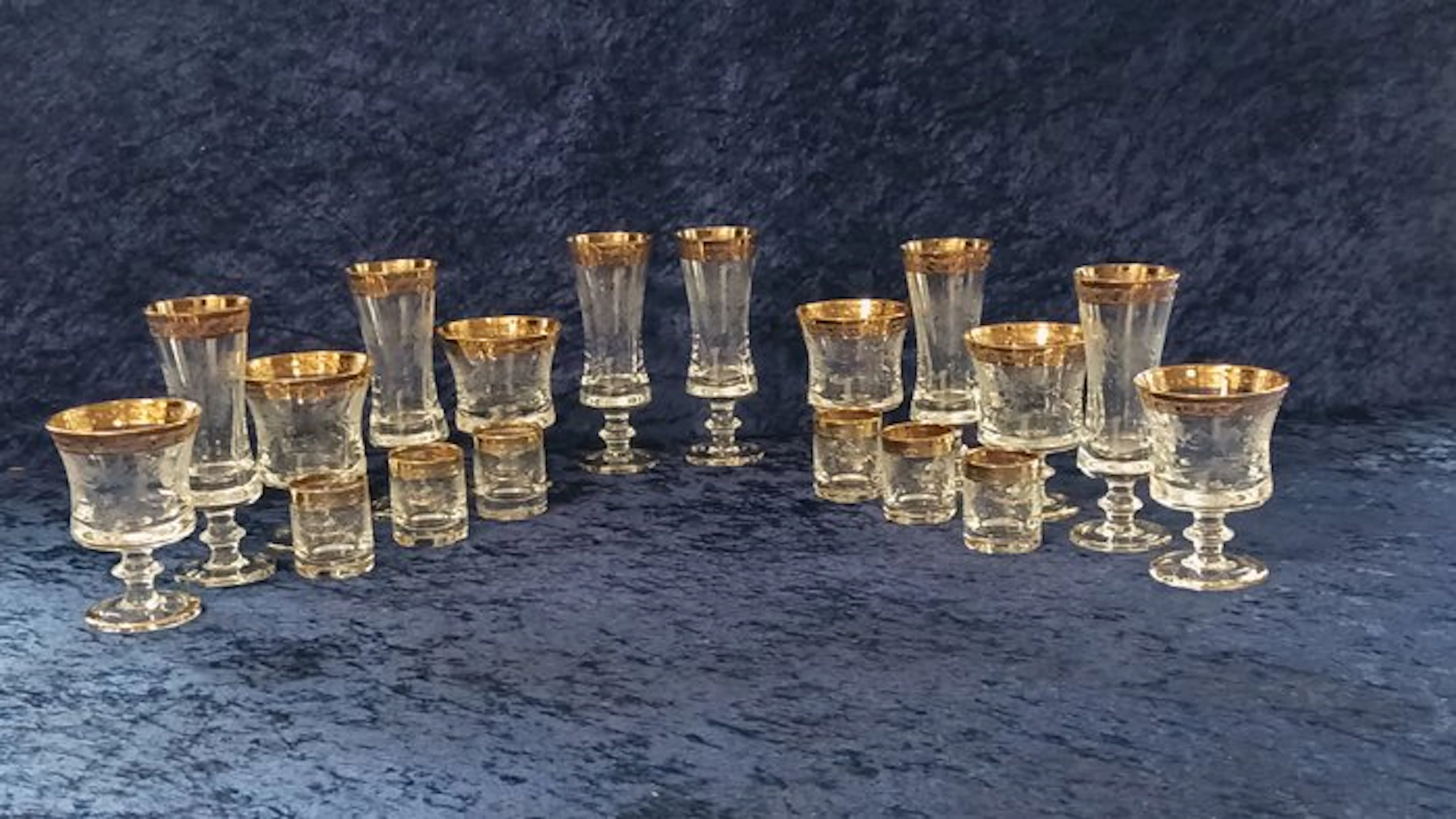 Drinking service - Glass