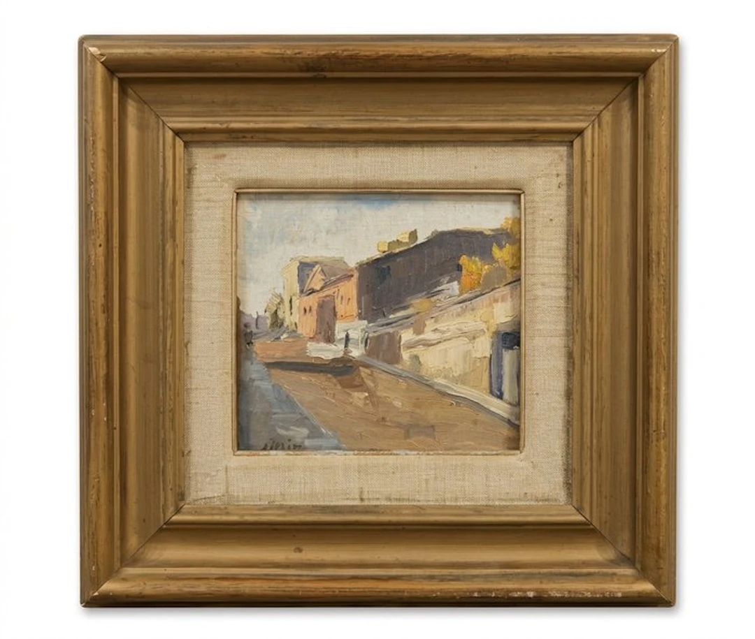 Joaquim Mir i Trinxet (1873-1940) - Vista de Pueblo