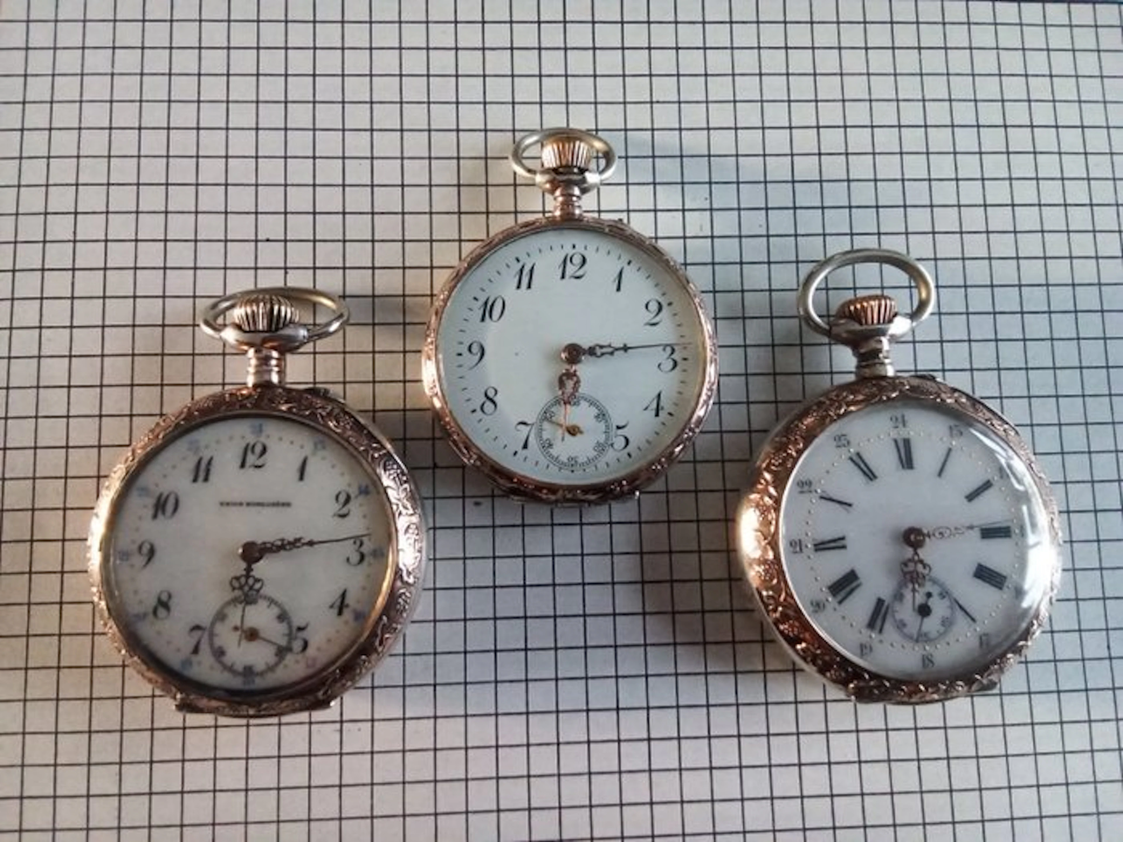 Japy, Union etc - Clock/watch tools (3)
