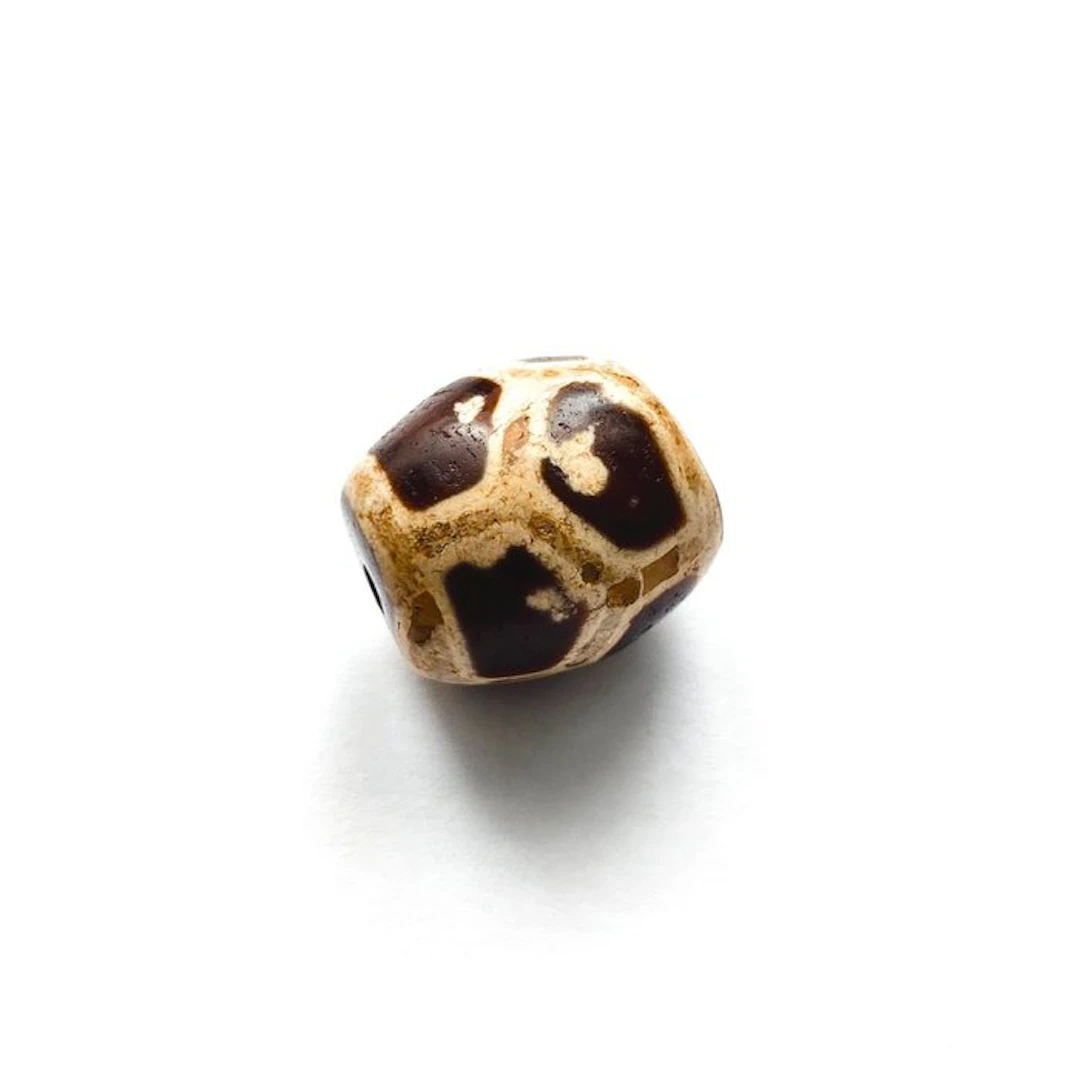 Ancient Tibetan/Nepalese Etched Agate Bead Talisman with...