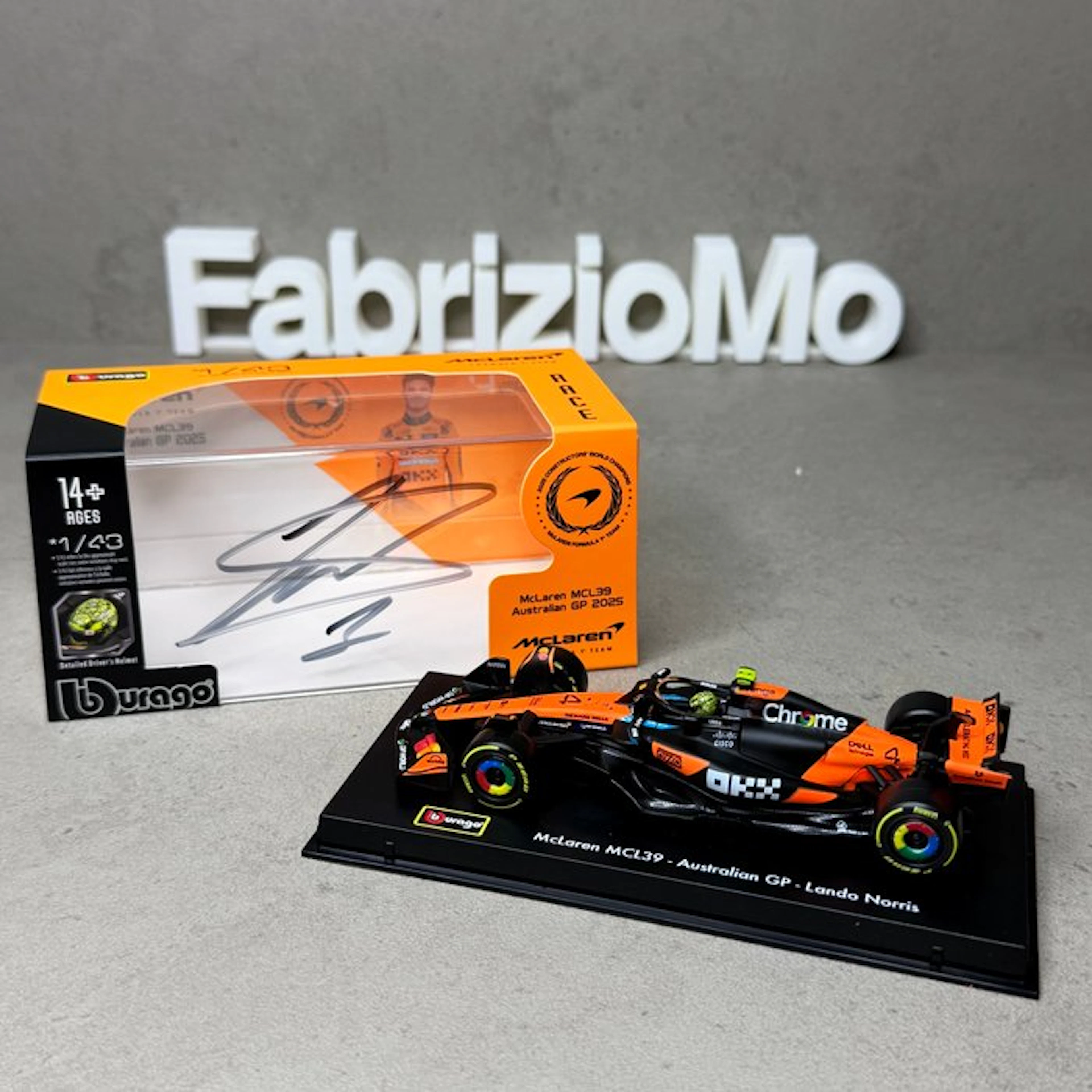 Mclaren - Australian GP 2025 - Signed by the Winner...