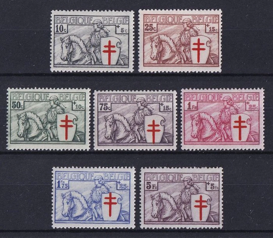 Belgium 1934 - Ridder series - OBP/COB 394/00