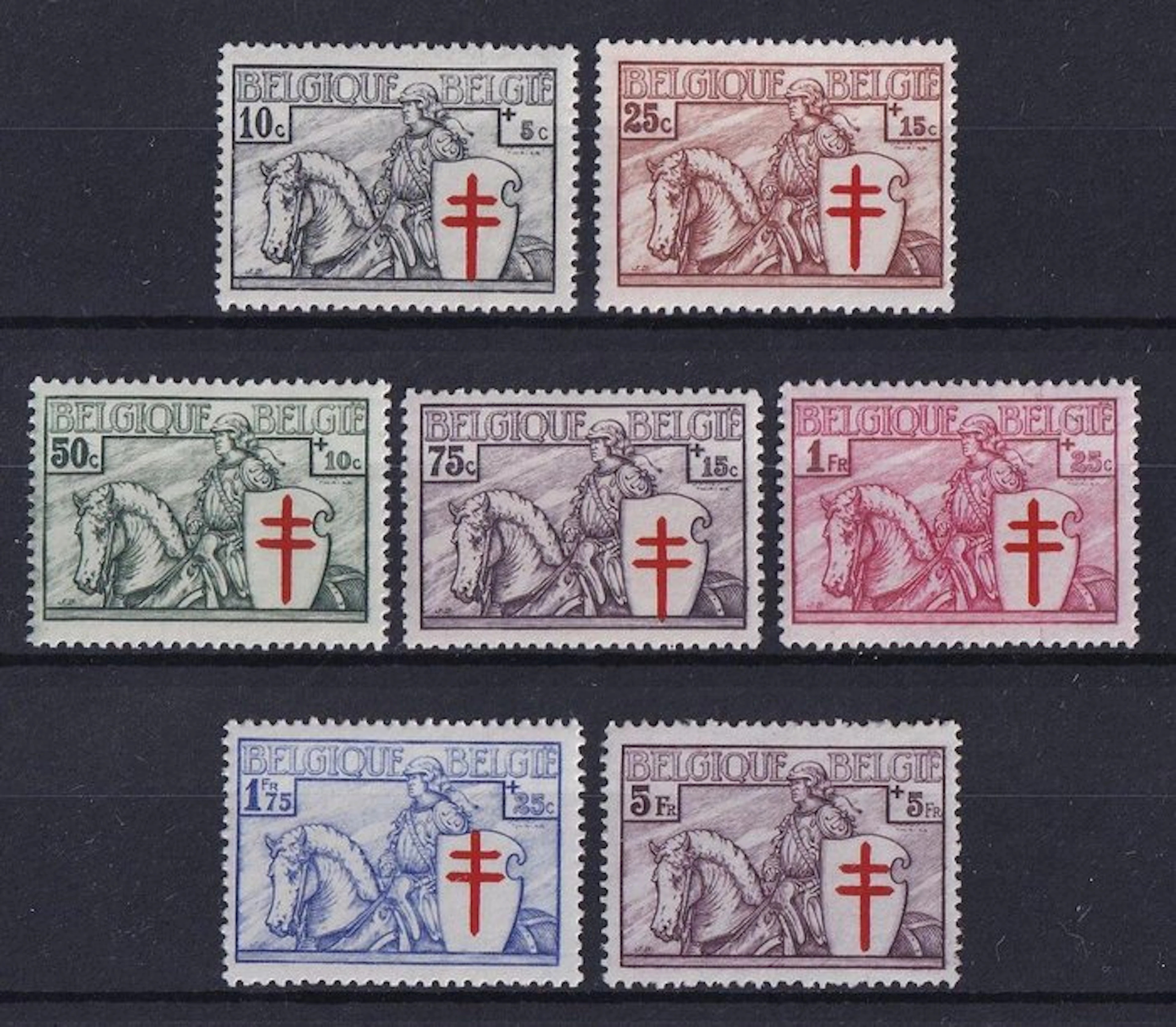 Belgium 1934 - Ridder series - OBP/COB 394/00