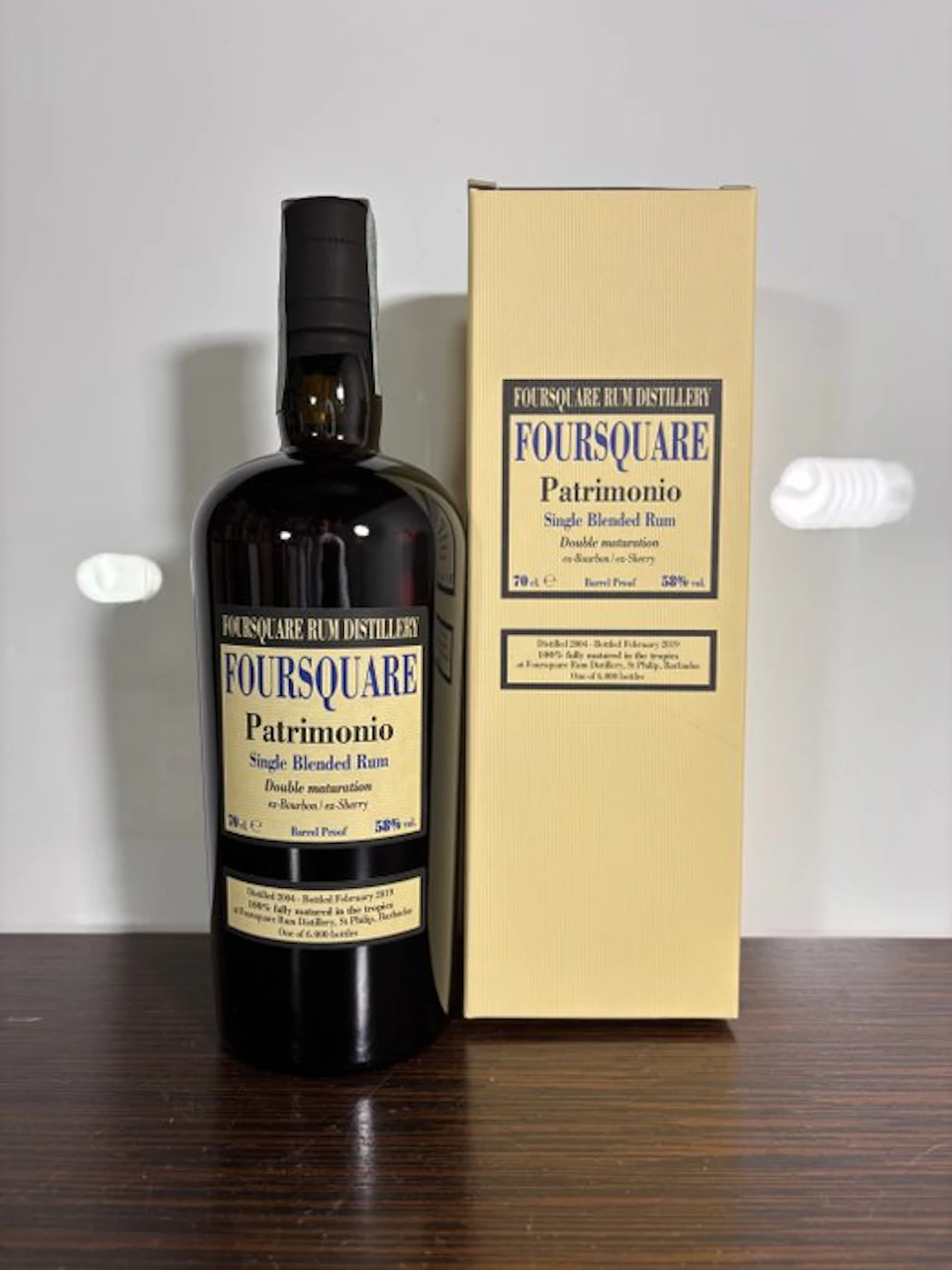 Foursquare 2004 Velier - Patrimonio - b. 2019 - 70cl