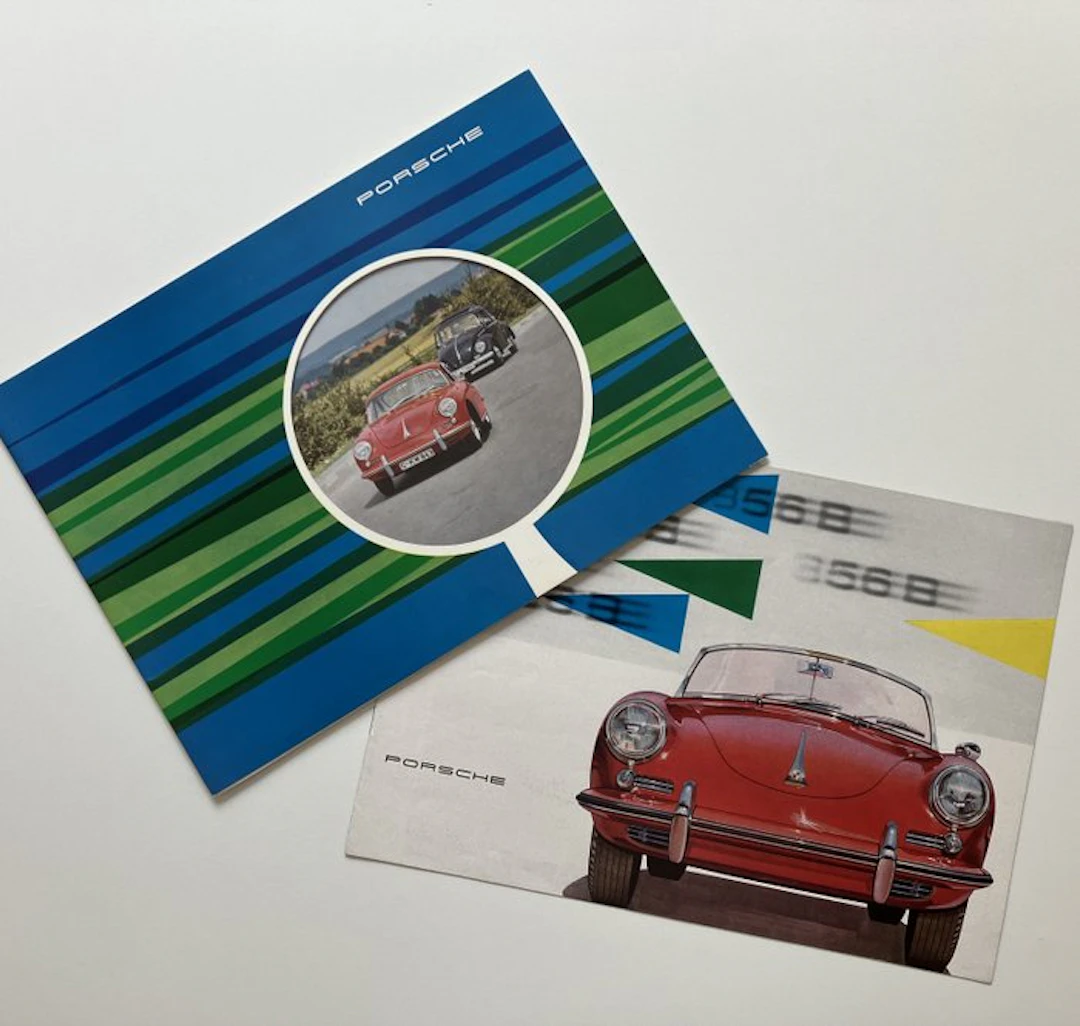 (FR) PORSCHE 356 B - Brochure - 1960-62