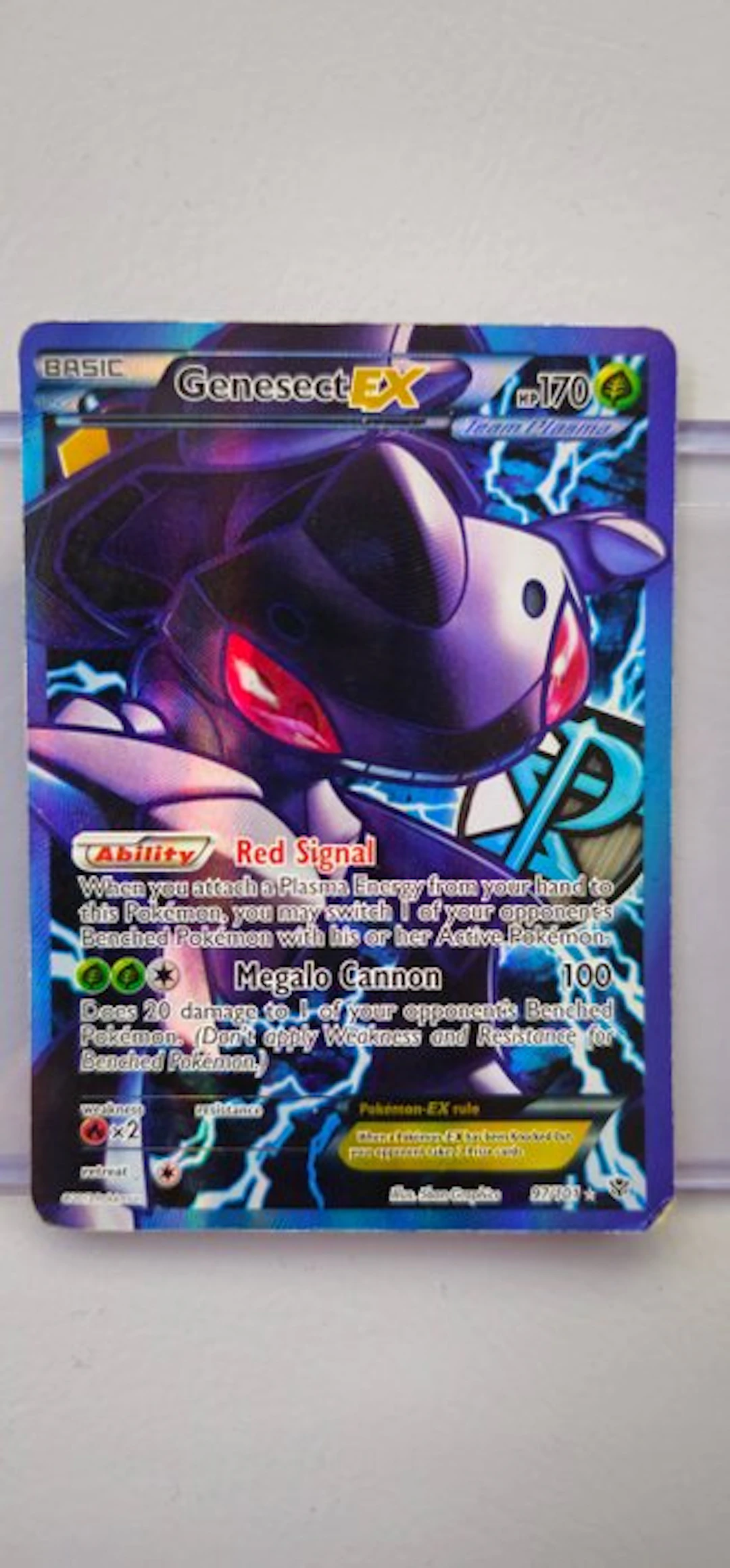 Pokémon - 1 Card - Genesect Full art, Foil - EX