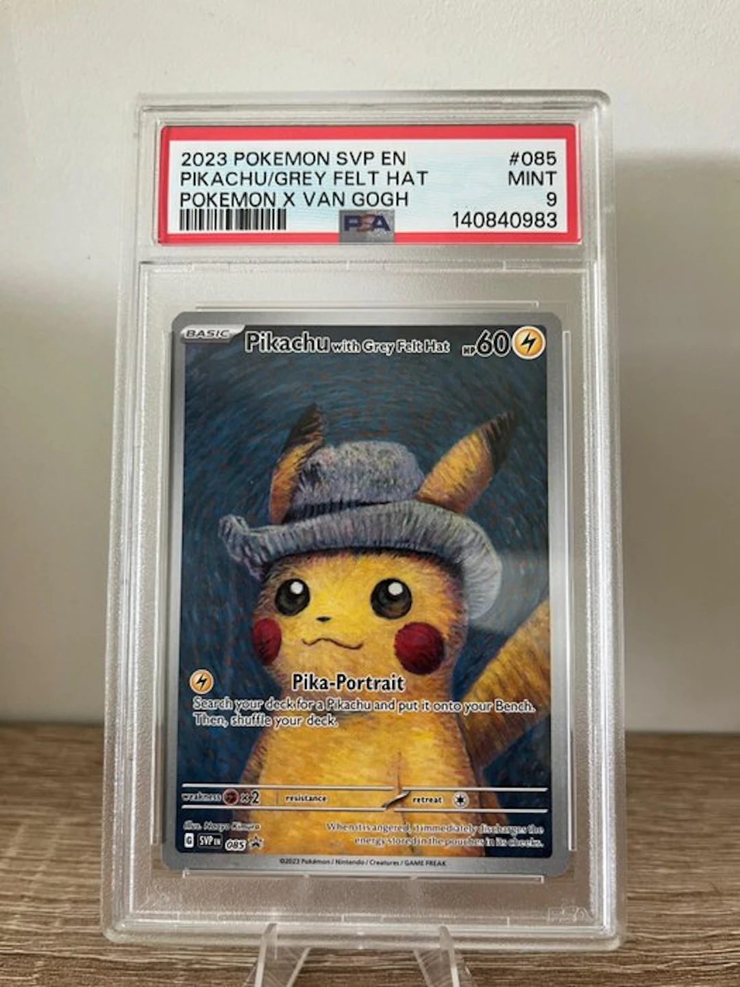 Pokémon - 1 Graded card - Pikachu 085 Promo card