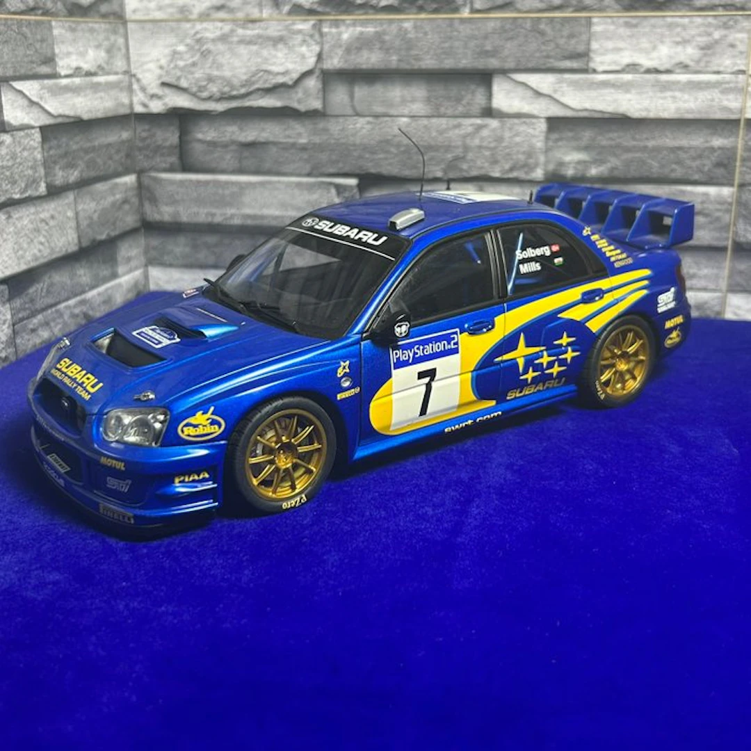 Autoart 1:18 - Model race car - AUTOart 1:18 Subaru New...