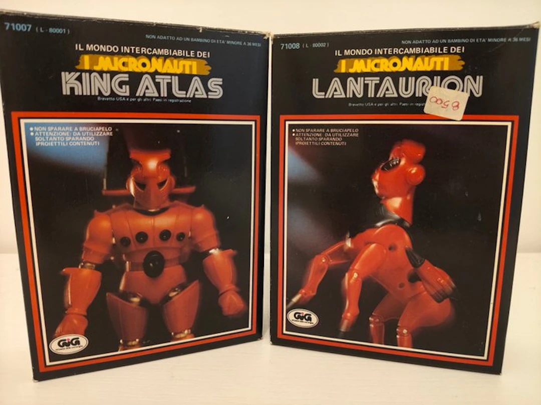 GIG - Action figure King Atlas & Lantaurion - 1970-1980 - Hong Kong