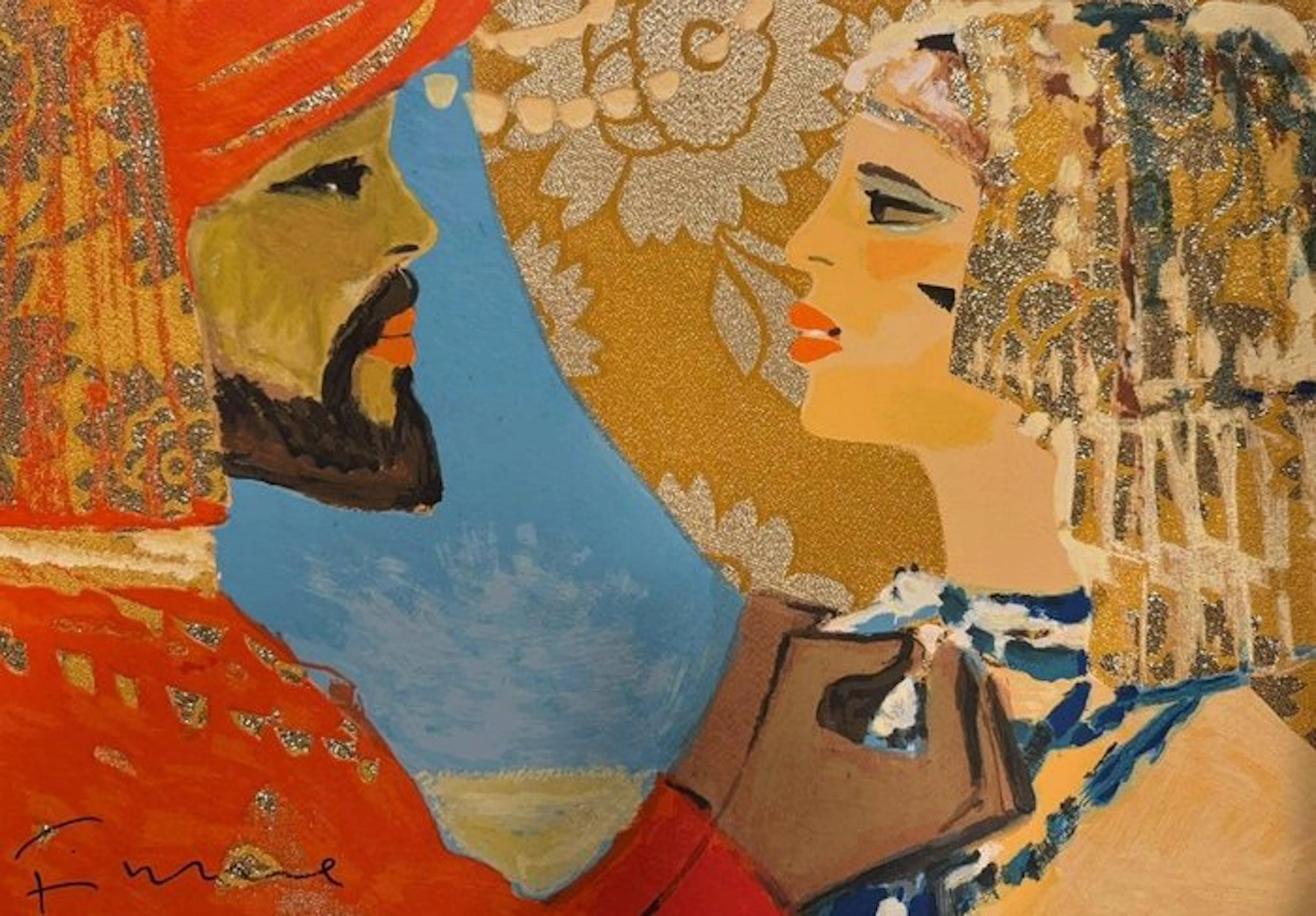 Salvatore Fiume (1915-1997) - La Donna del Sultano