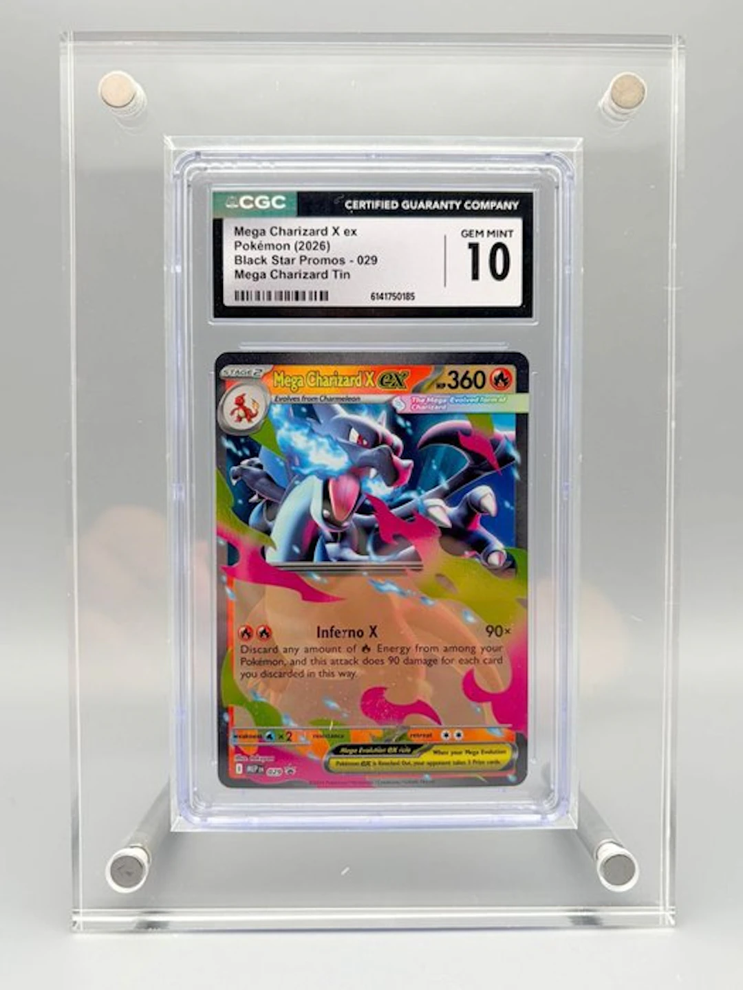 Pokémon Graded card - Mega Charizard X ex - Mega...