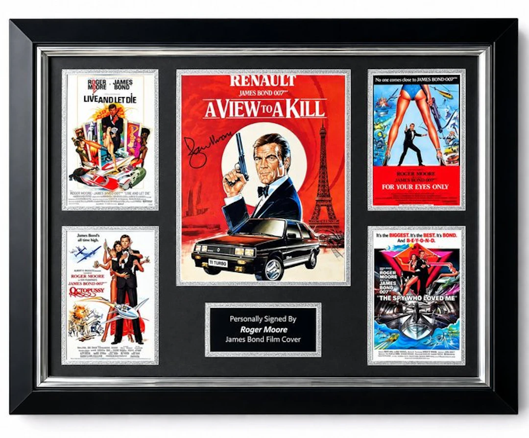 James Bond 007: A View To a Kill - Roger Moore Singed...