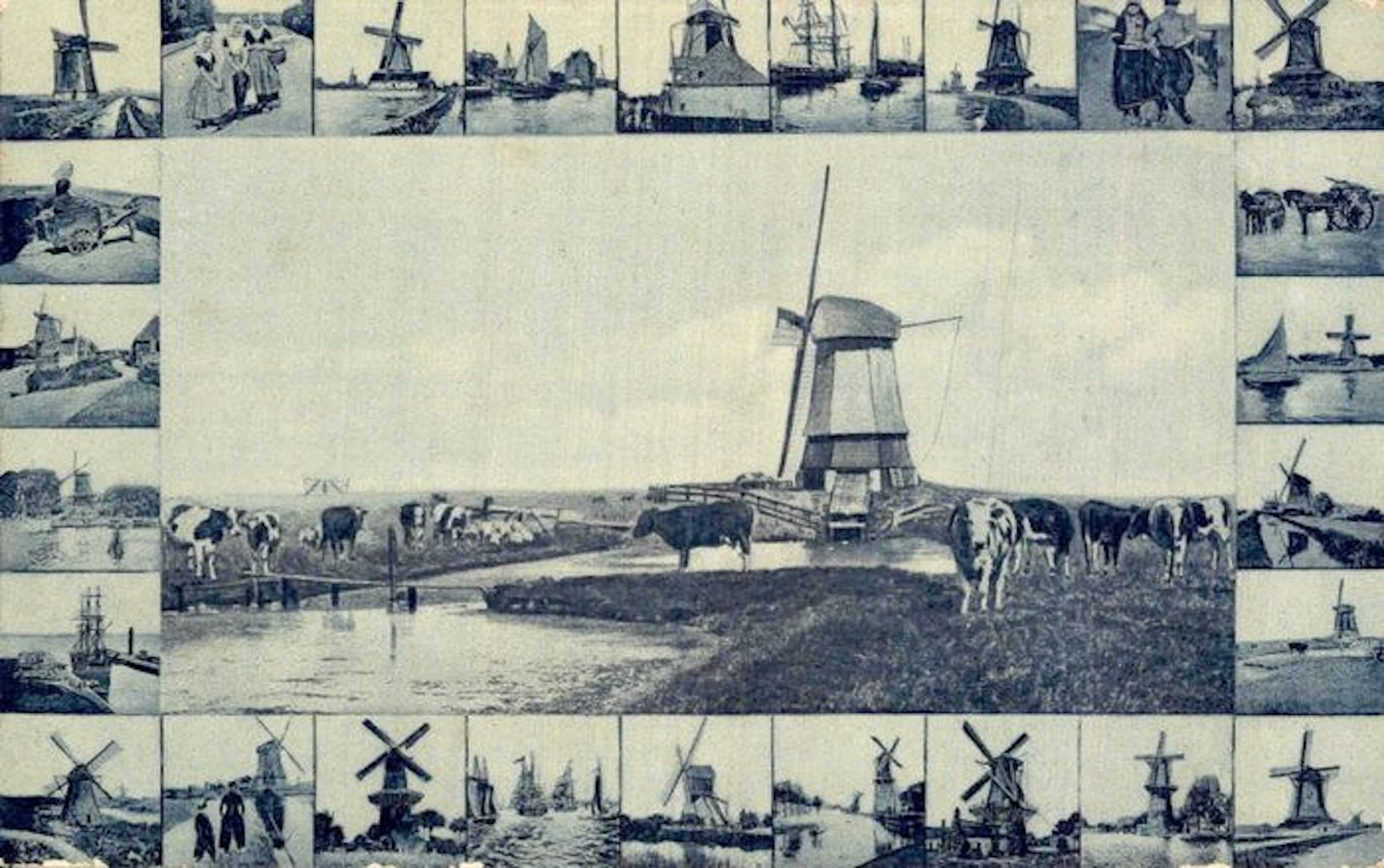Windmills - Postcard (112) - 1900-1999