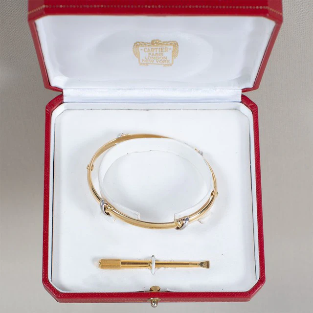 Cartier - Bracelet - 18 kt. Yellow gold - Kiss Trinity Bracelet