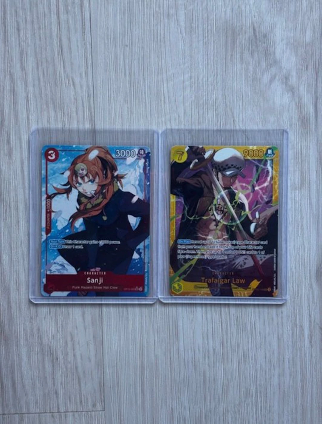Bandai - 2 Card - One Piece - Sanji OP10-119 / OP10-005 Foil, Full art