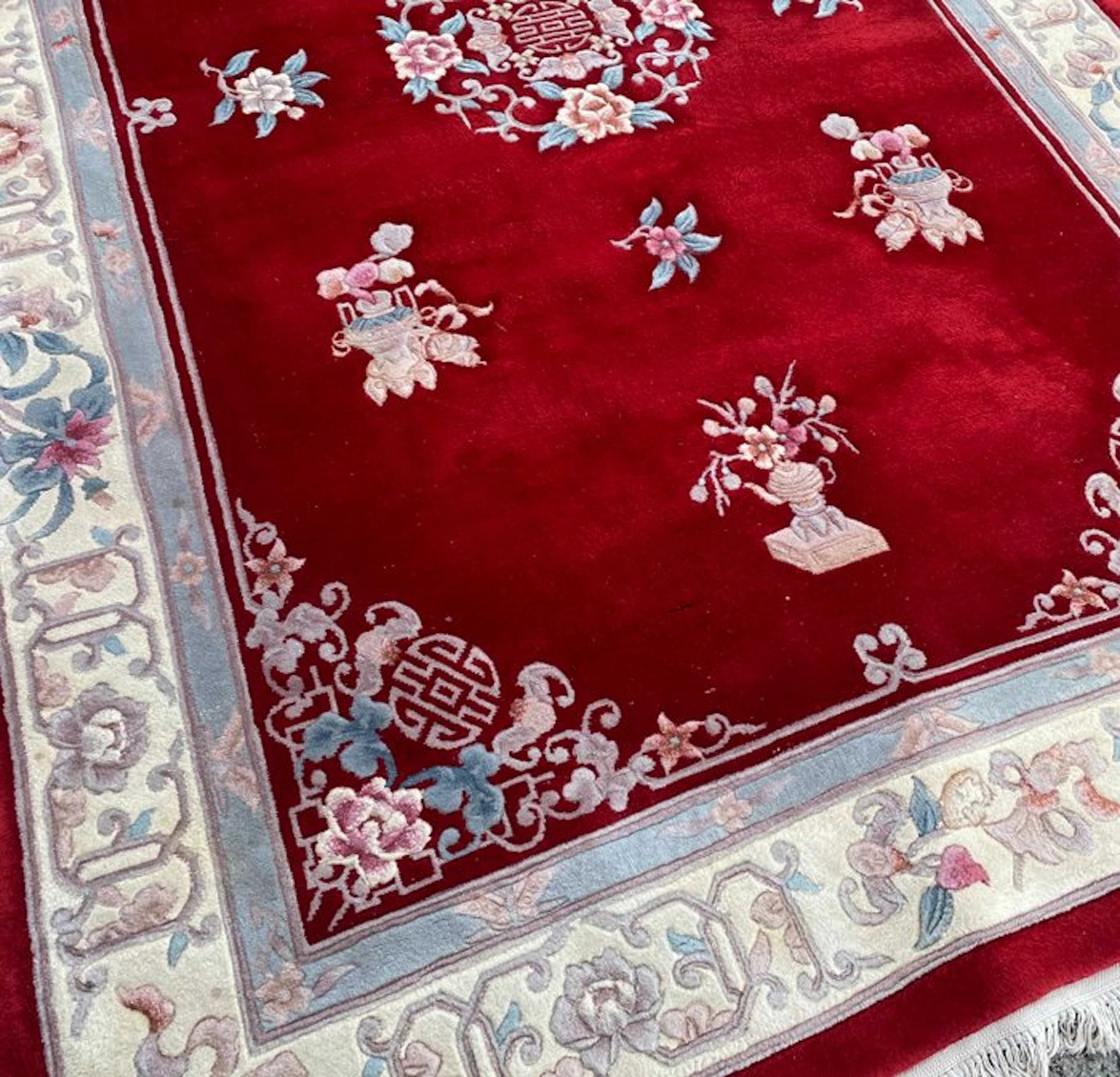 China Aubusson - Cleaned - Carpet - 289 cm - 198 cm