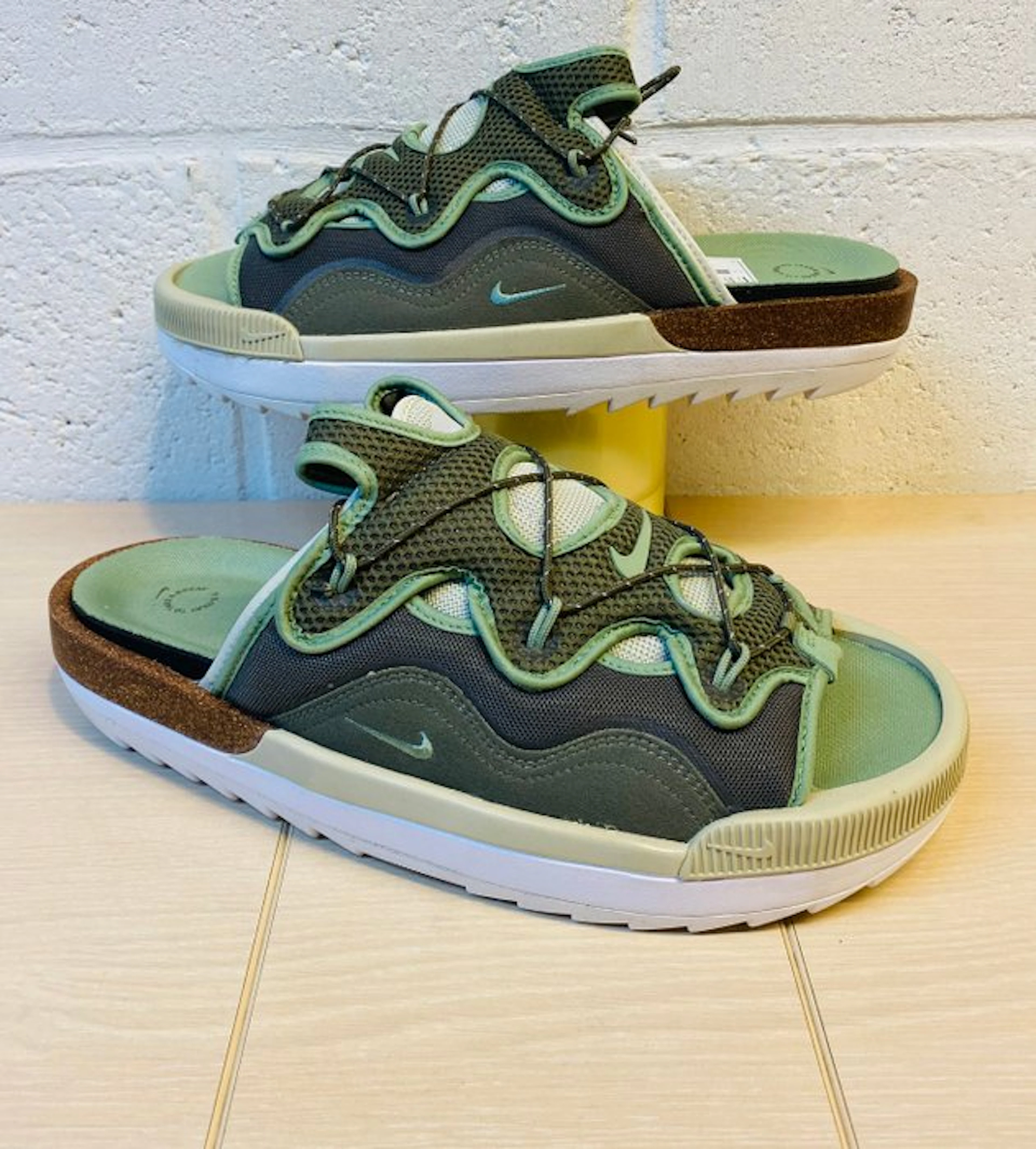 Nike - OFF LINE 2.0 Olive Light P46 - Sneakers - Size: EU 46 - New with tags