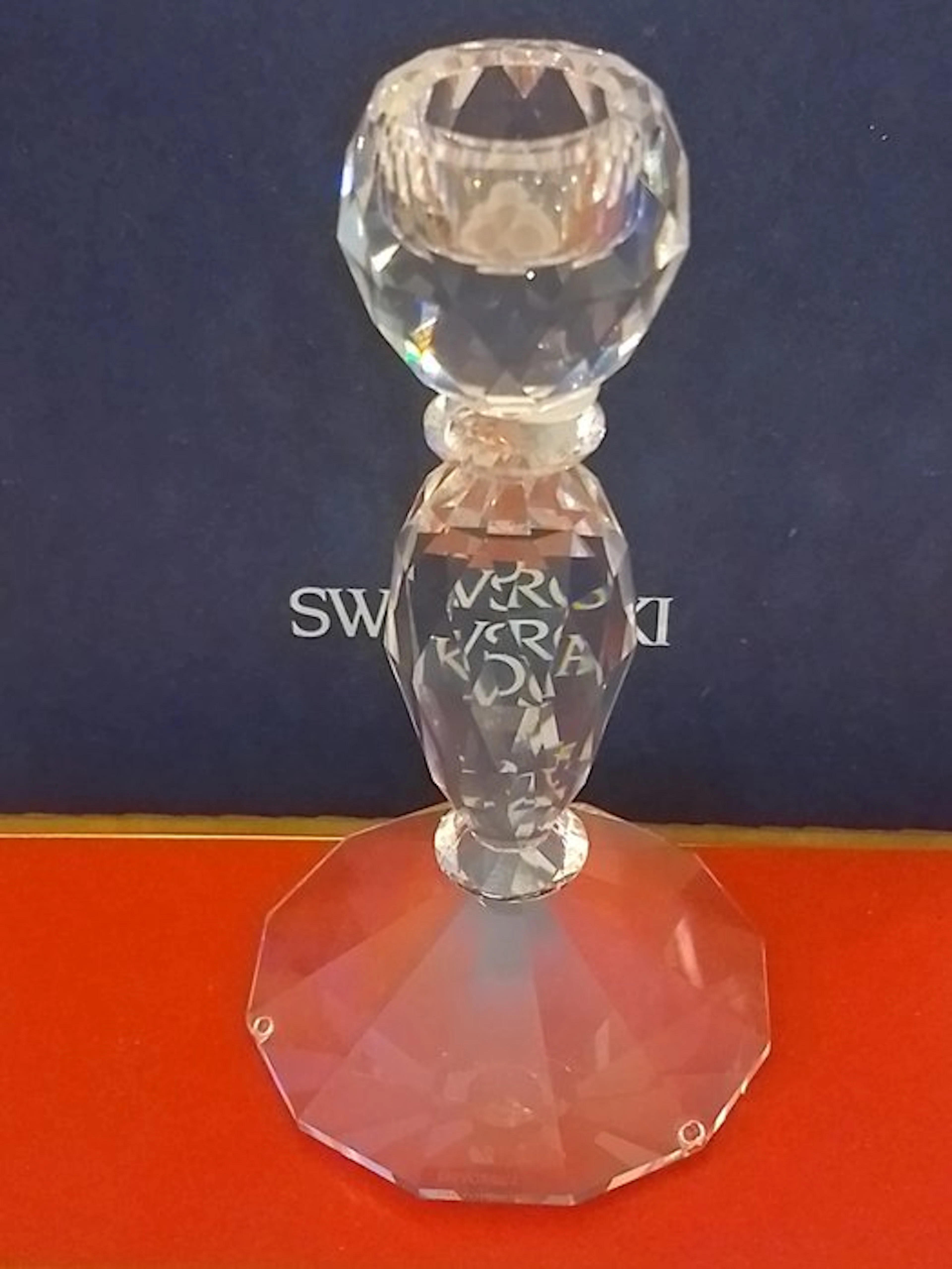 Swarovski - Figurine - Kandelaar 142 Rococo - 013401 - Crystal