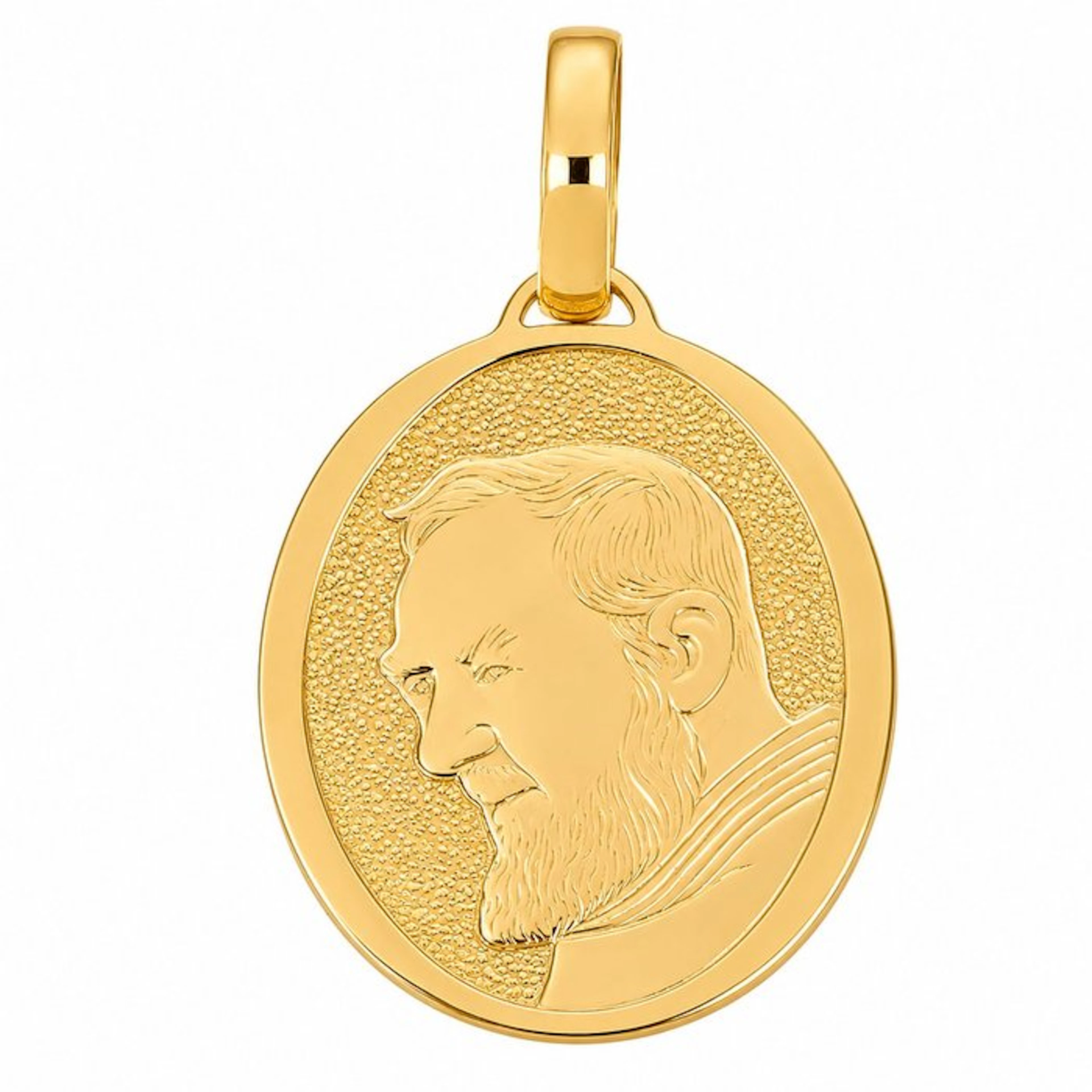 Pendant - 18 kt. Yellow gold - Made in Italy - Handmade